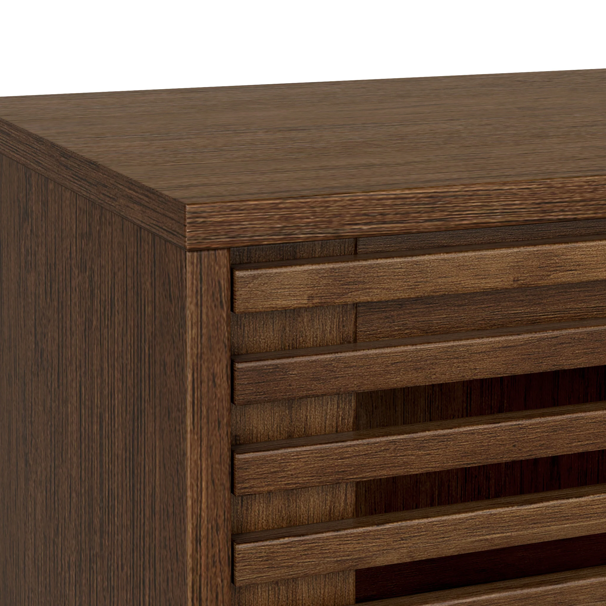 Kari Dark Oak 3 Door Sideboard - Image 5