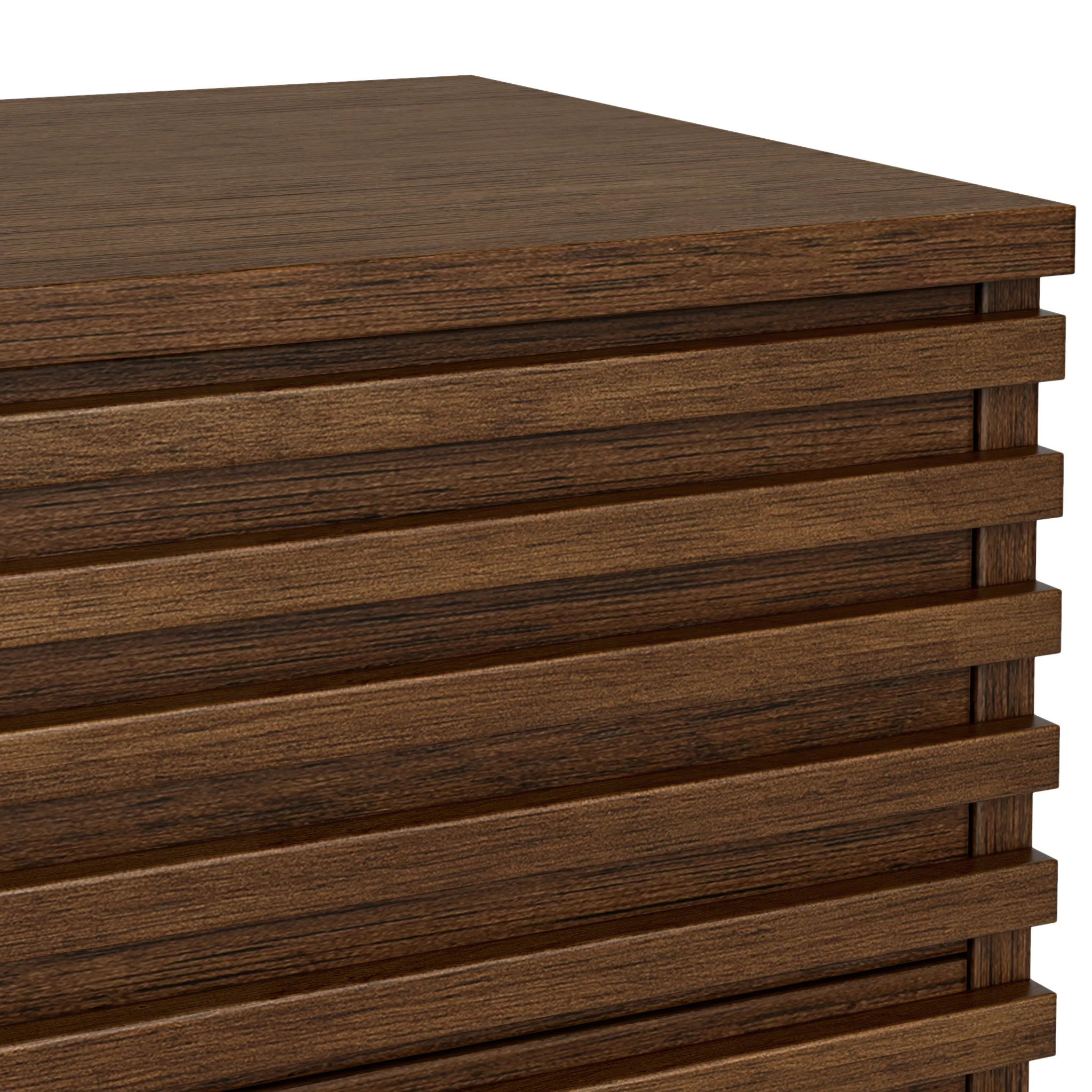 Kari Dark Oak 6 Drawer Chest - Image 5