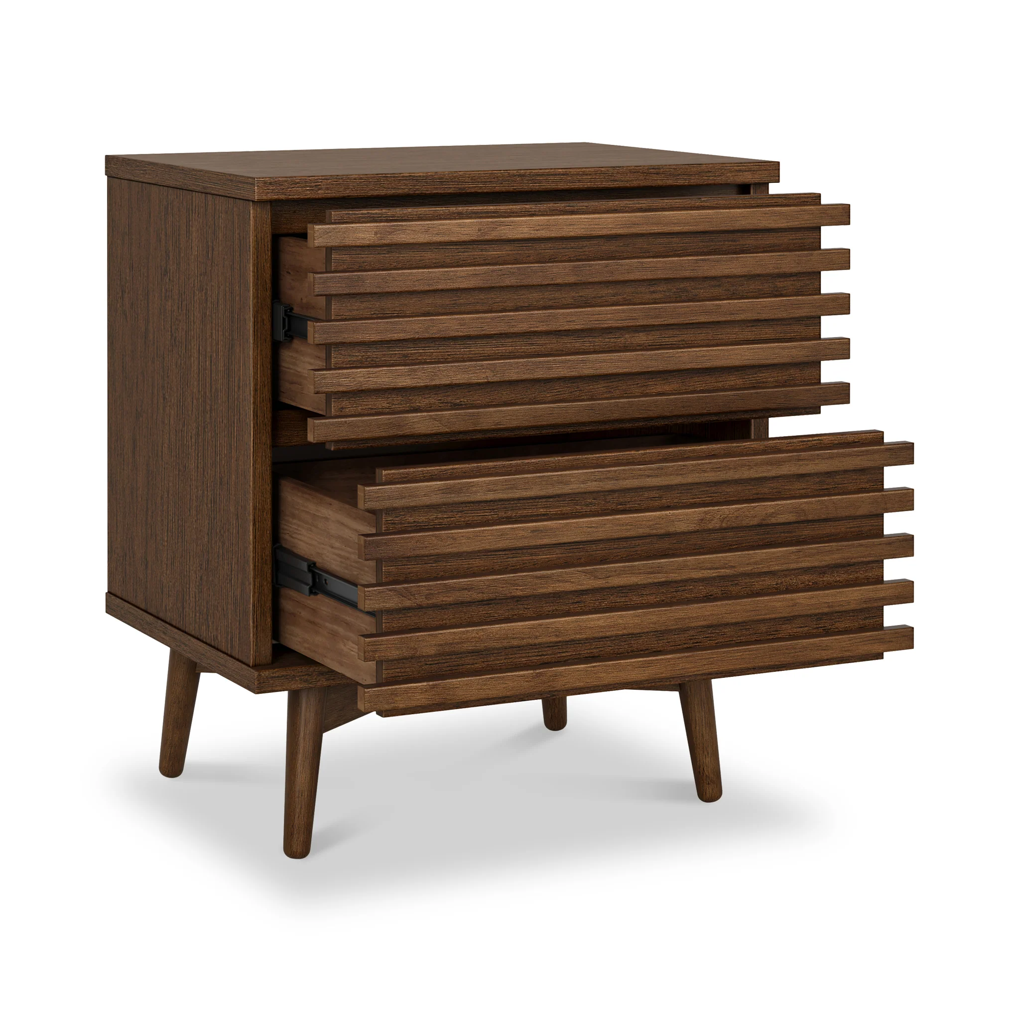 Kari Dark Oak Bedside Table - Image 4