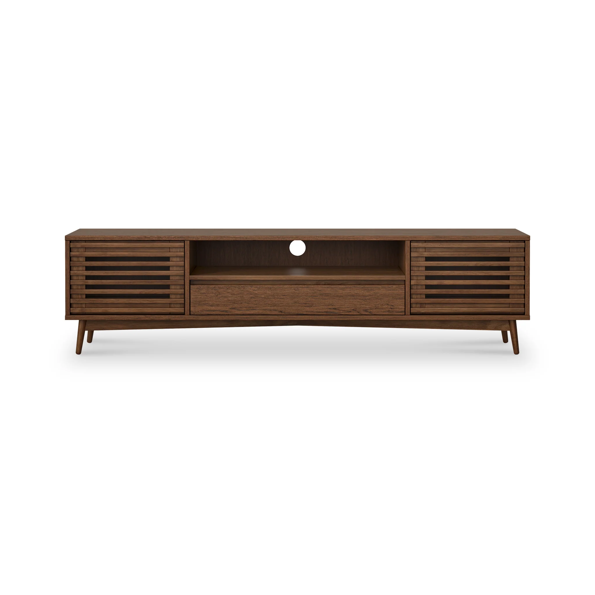 Kari Dark Oak Extra Wide 190cm TV Unit - Image 3