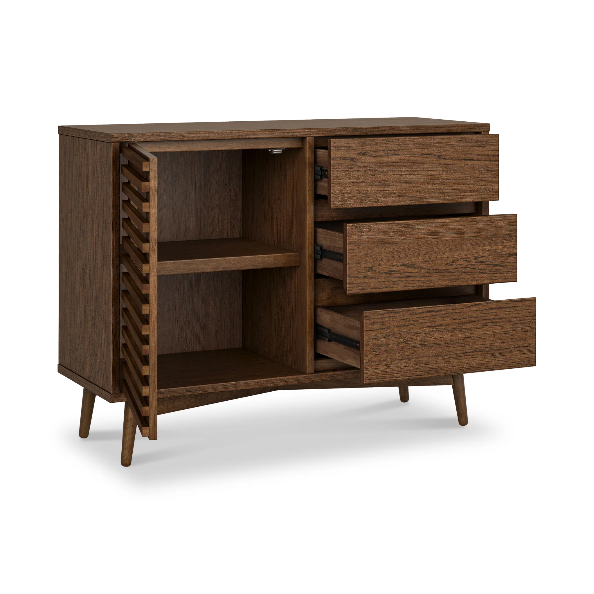 Kari Dark Oak Small Sideboard - Image 4