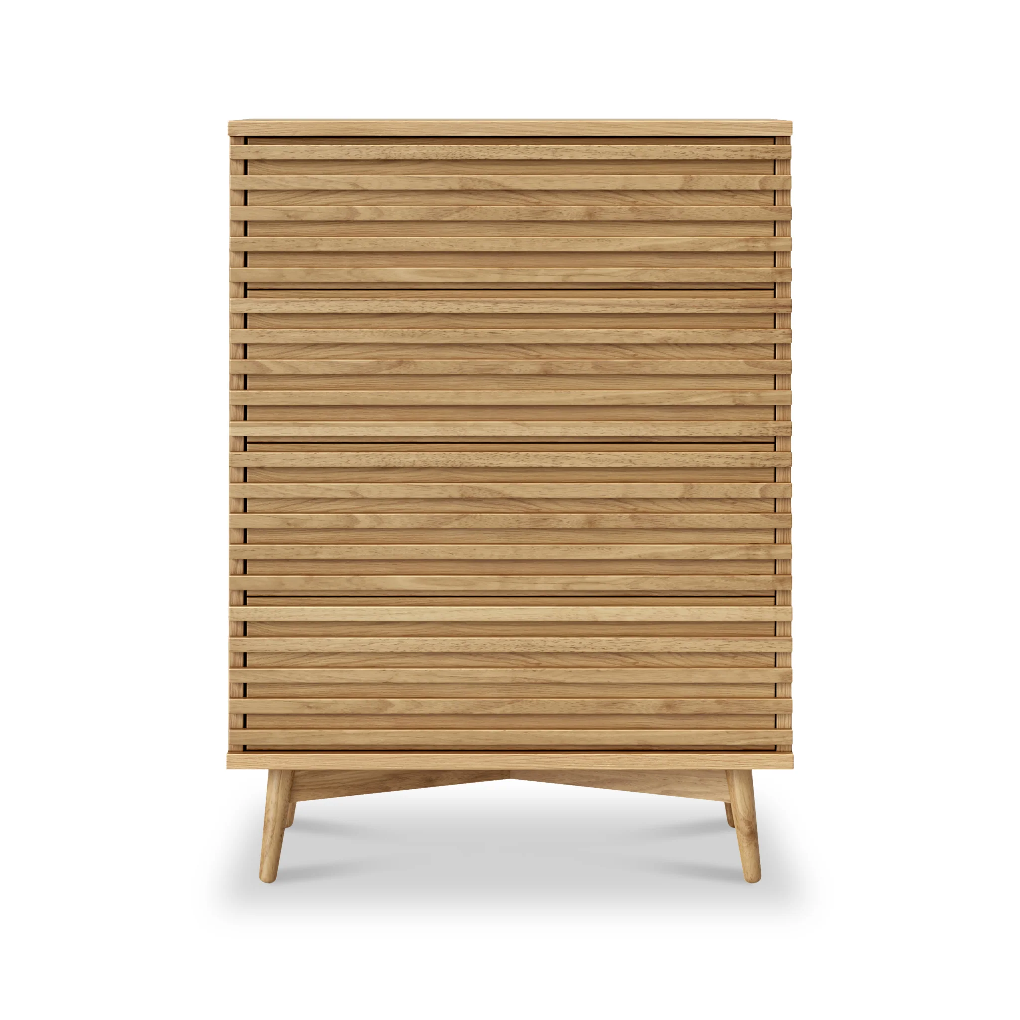 Kari Light Oak 4 Drawer Chest - Image 3