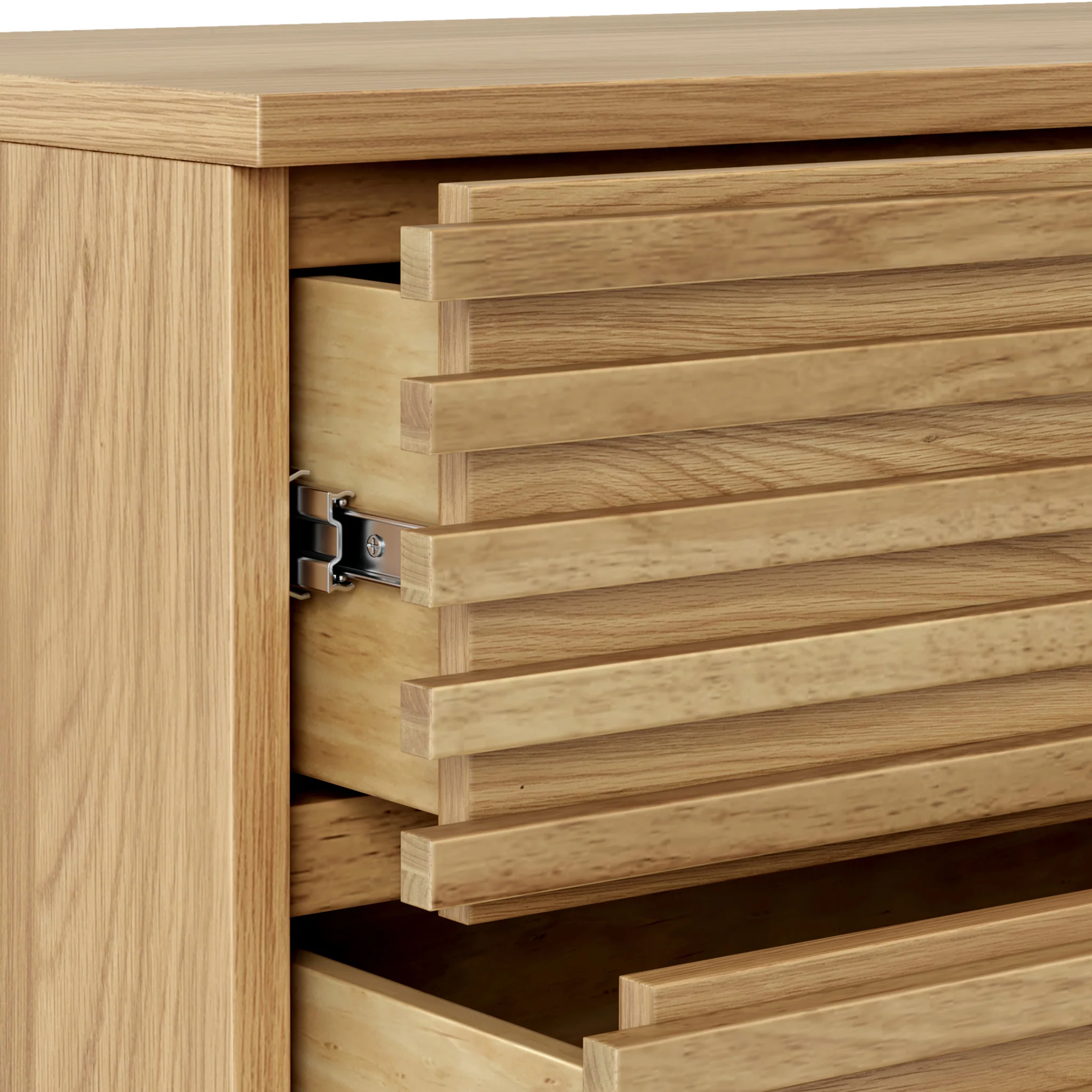 Kari Light Oak 4 Drawer Chest - Image 5