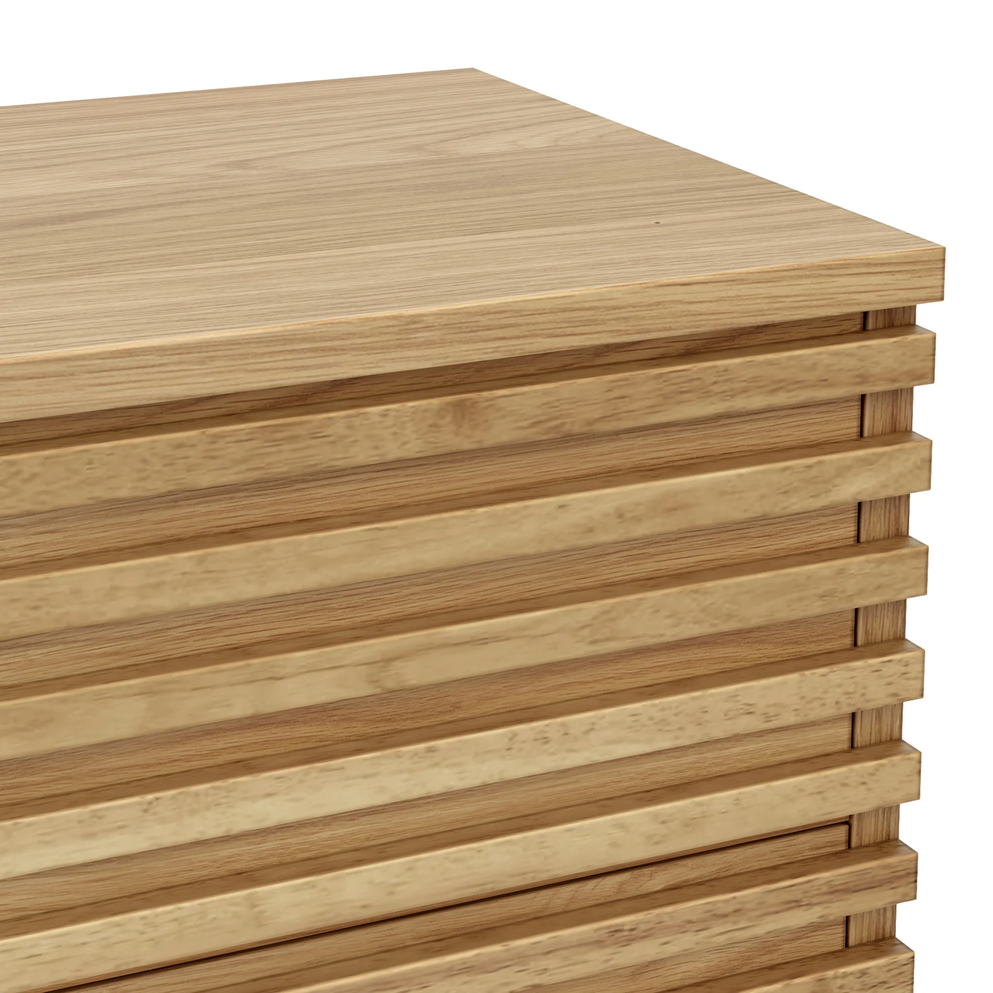 Kari Light Oak 4 Drawer Chest - Image 6