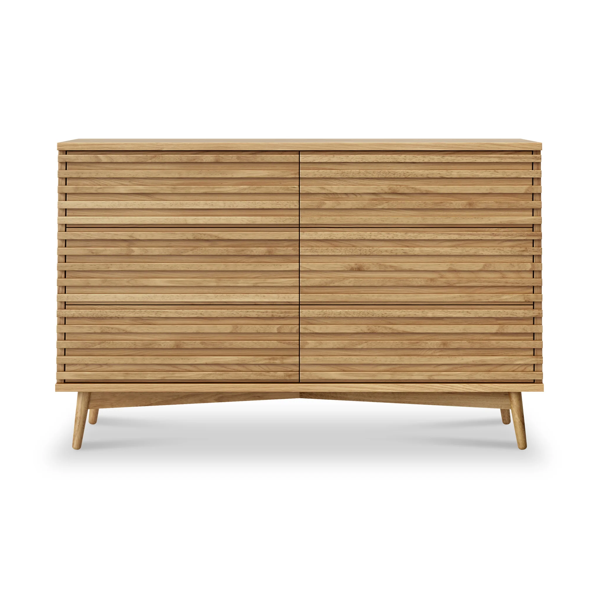 Kari Light Oak 6 Drawer Chest - Image 3