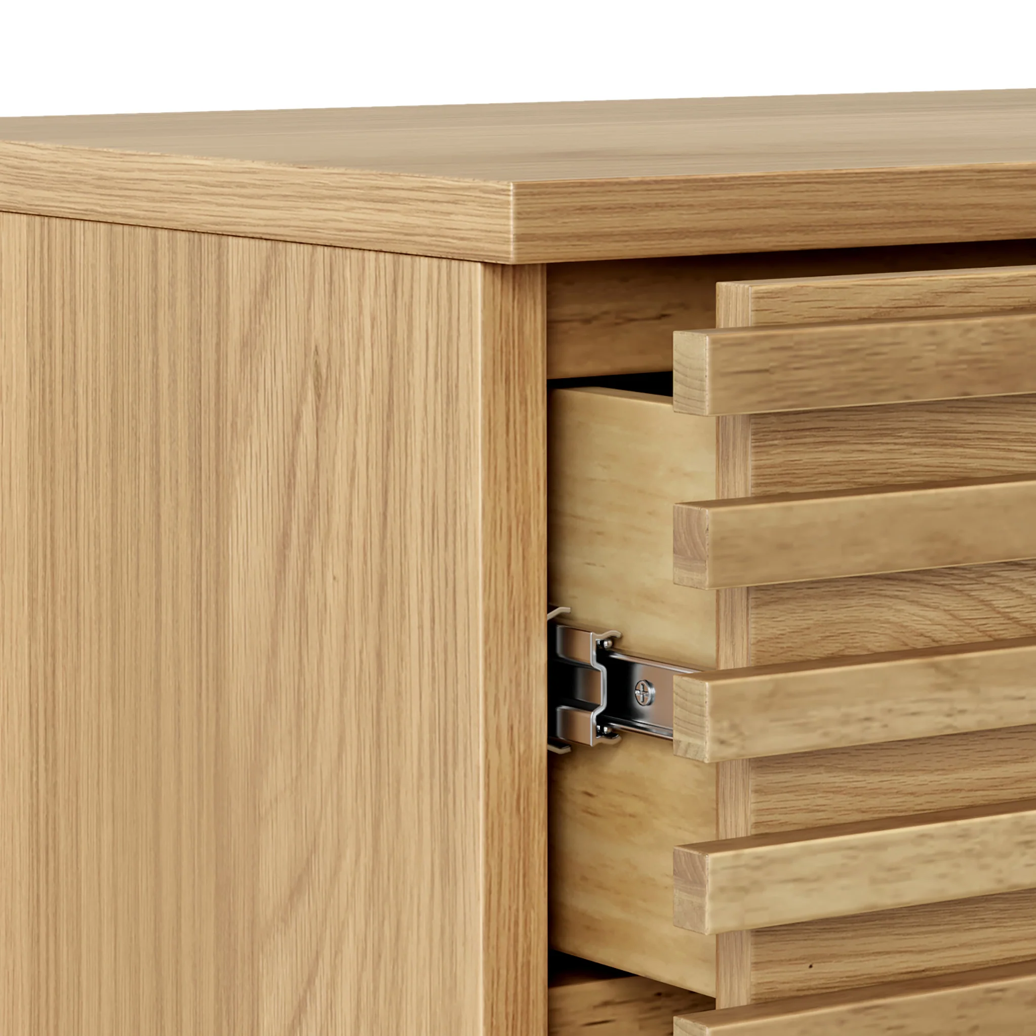 Kari Light Oak Bedside Table - Image 5