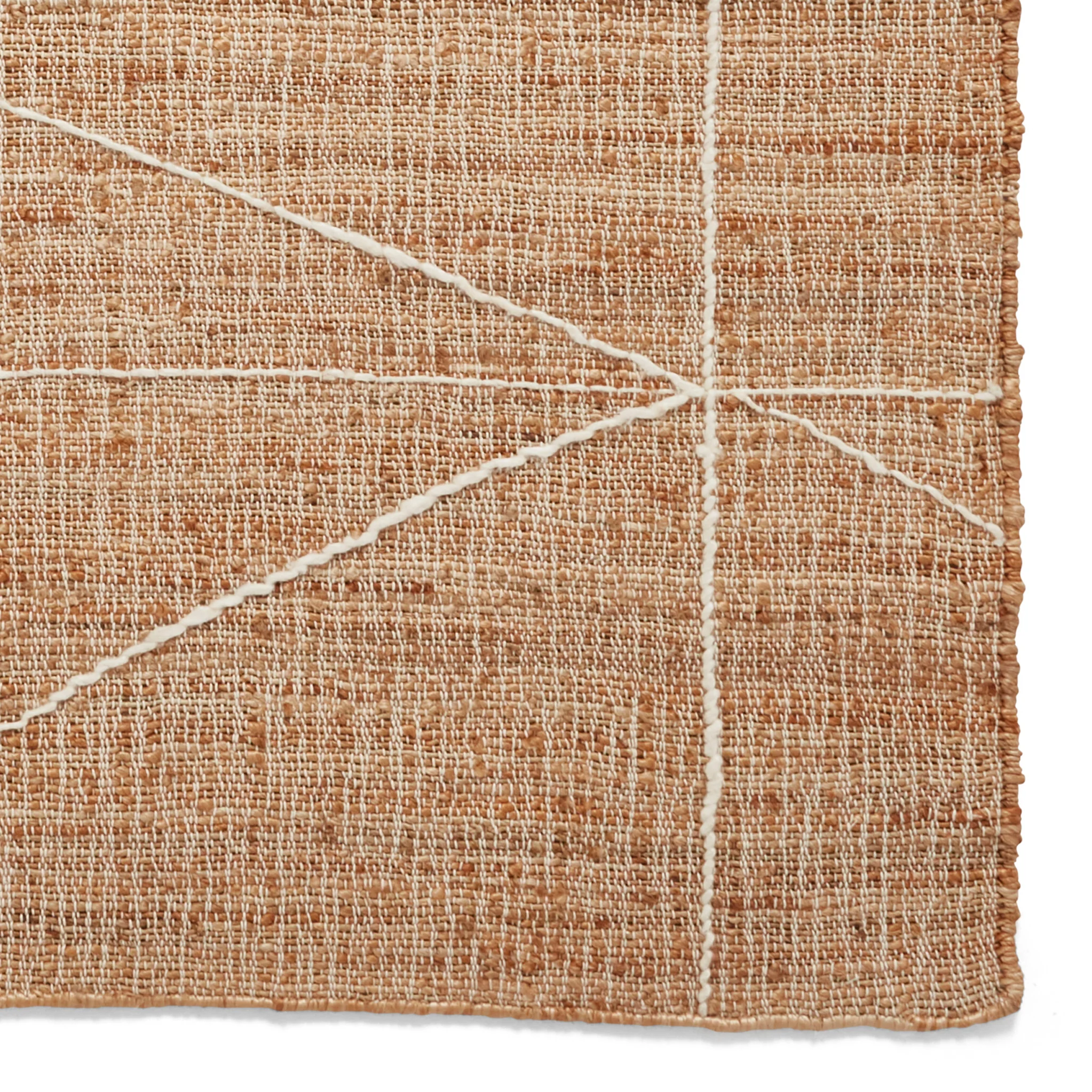 Karin Natural Geometric Jute Rug - Image 6