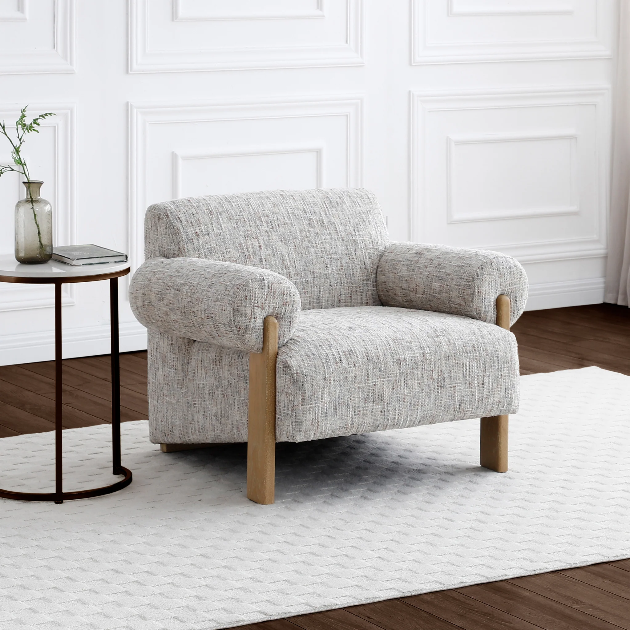 Karla Boucle Armchair - Image 11