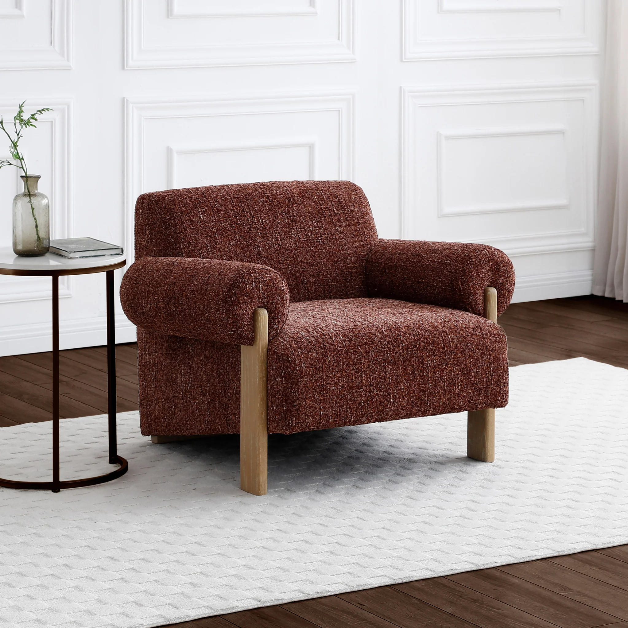 Karla Boucle Armchair - Image 2