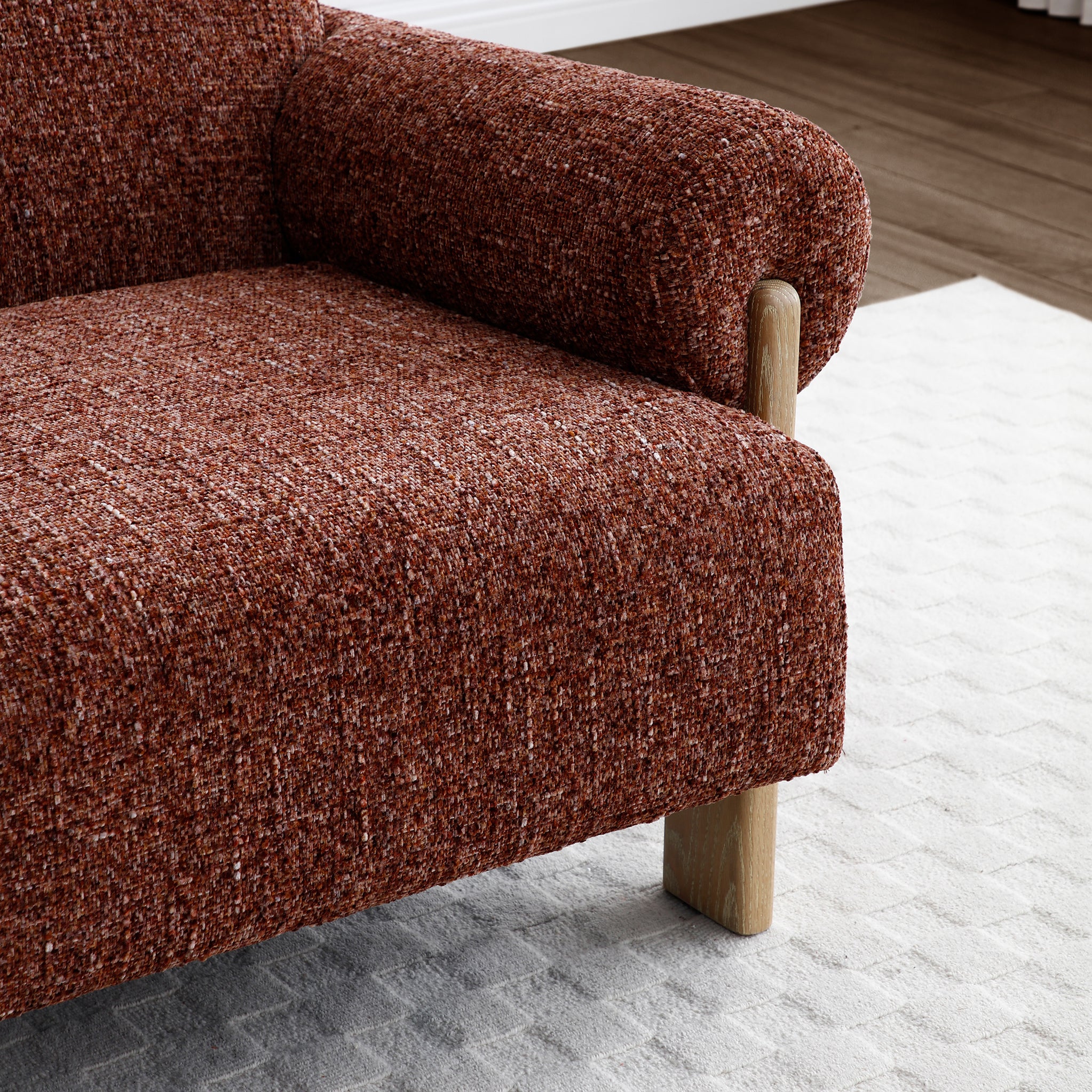 Karla Boucle Armchair - Image 6