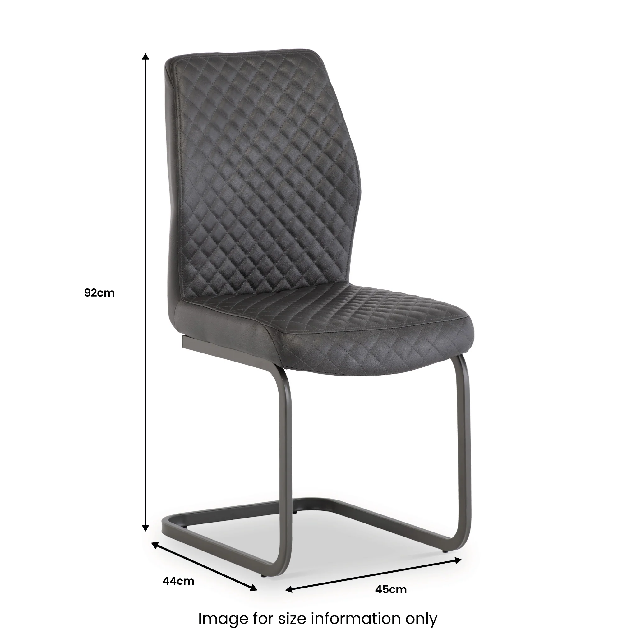 Kenny Faux Leather Dining Chair - Image 6
