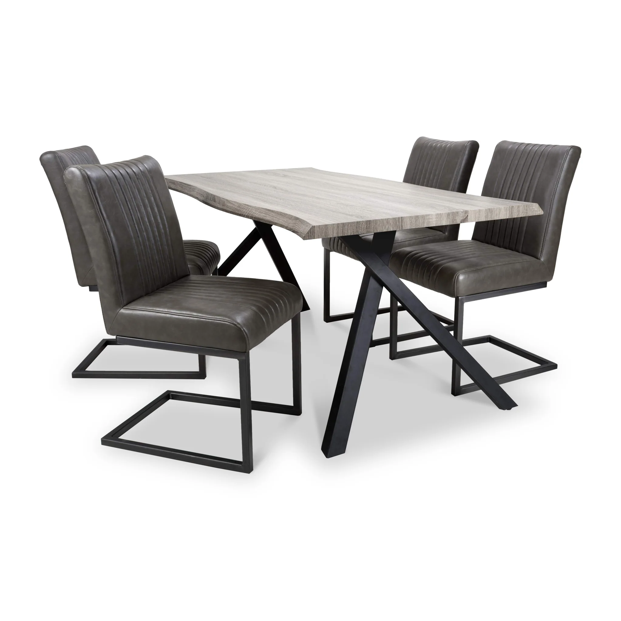 Kenwyn 160cm Curved Dining Table - Image 5