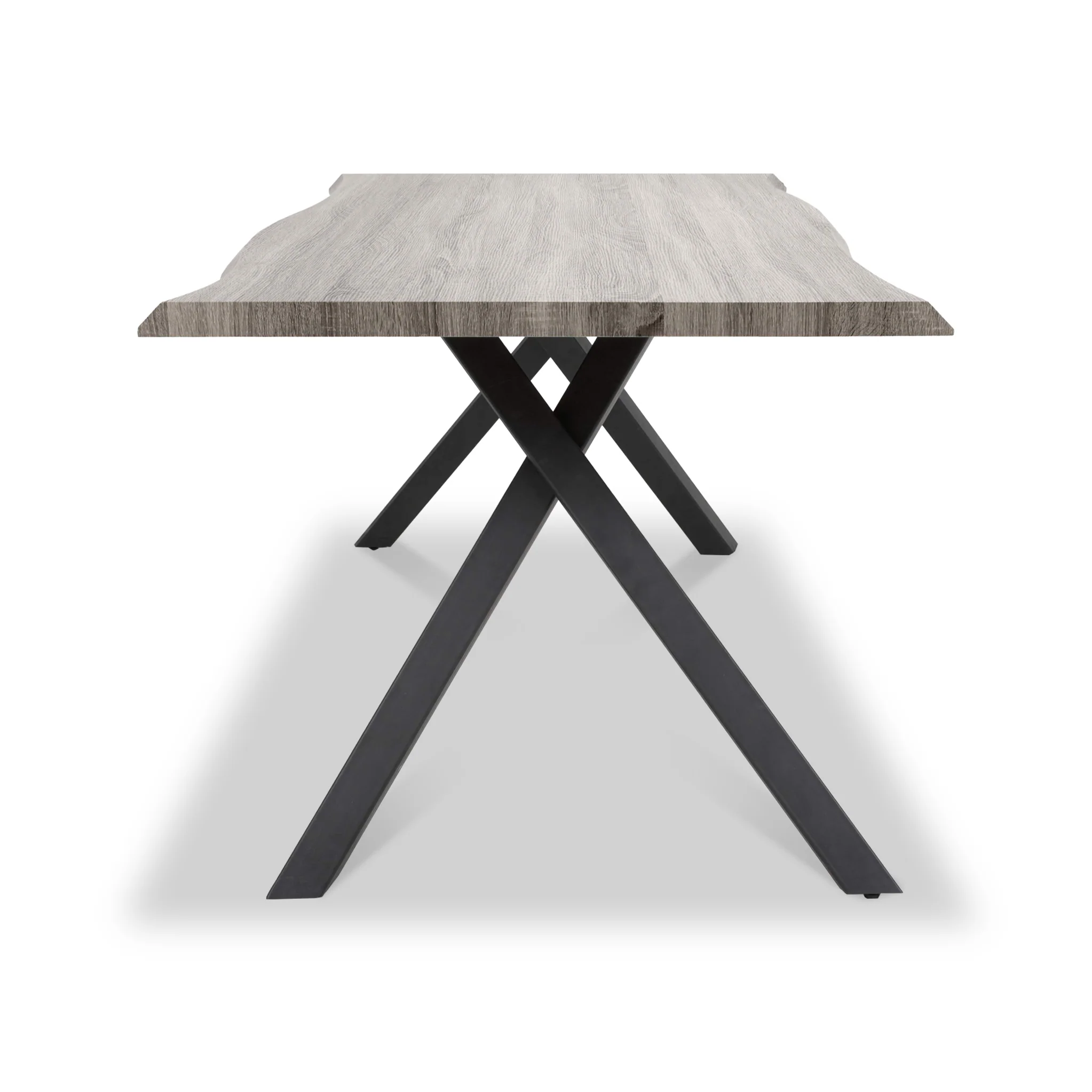 Kenwyn 160cm Curved Dining Table - Image 6