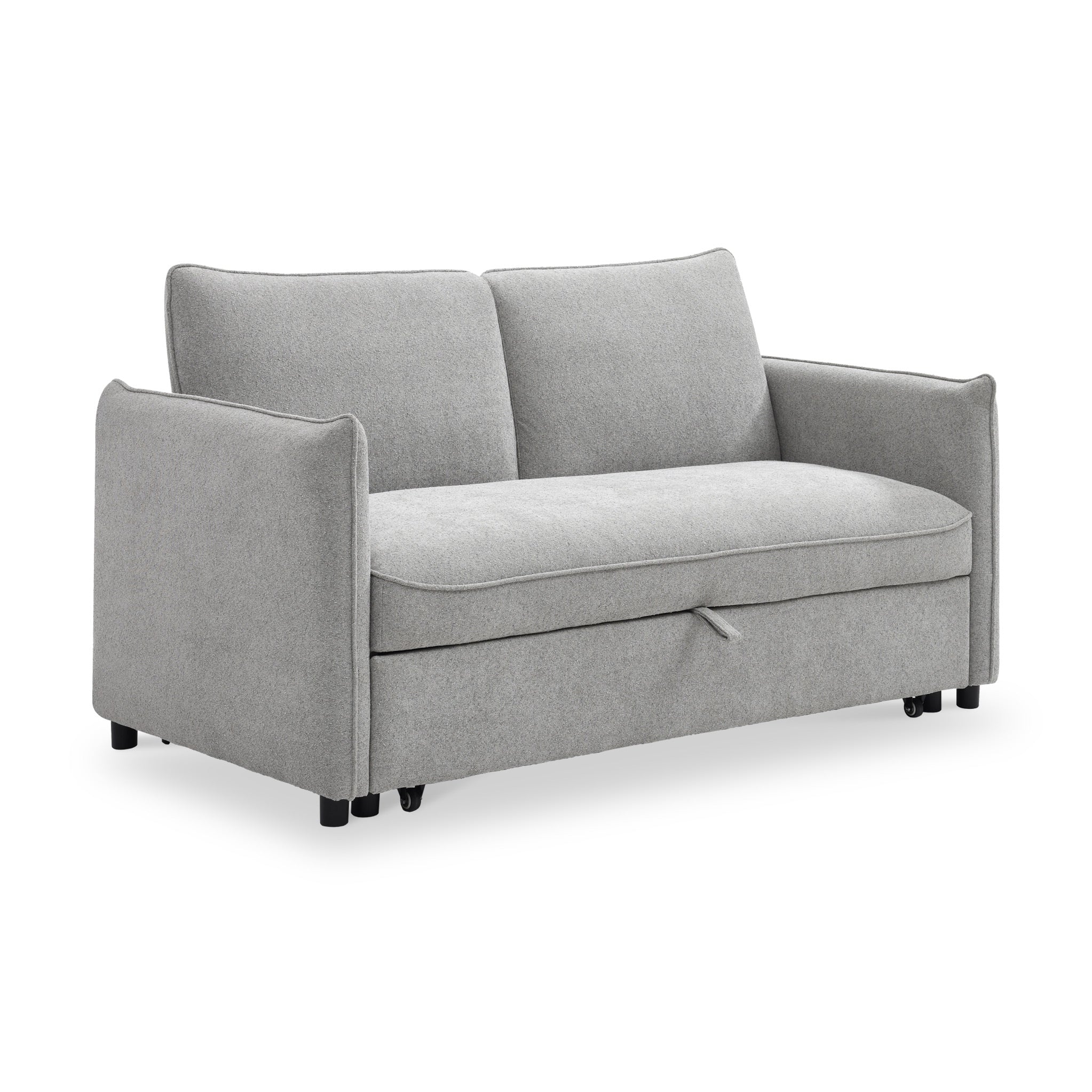 Keya Boucle Pop Up 2 Seater Sofa Bed - Image 4