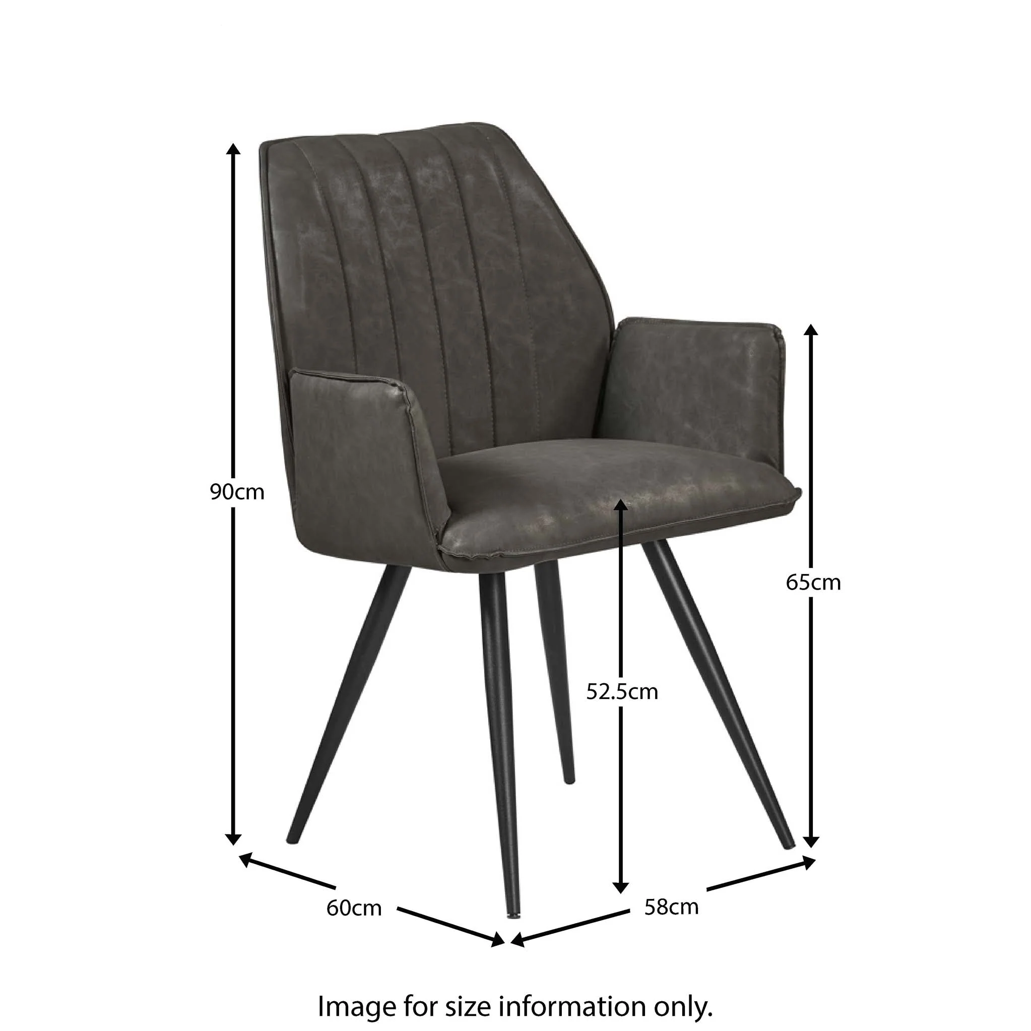 Khan Dining Chair - Image 7