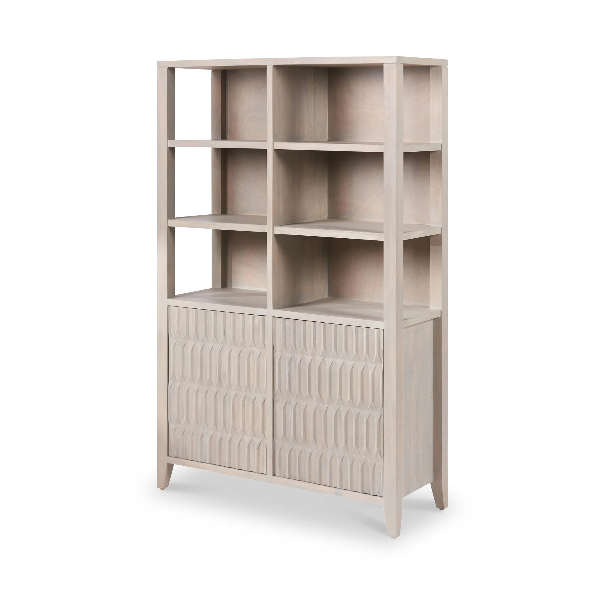 Khao Mango Wood 2 Door Display Cabinet - Image 7