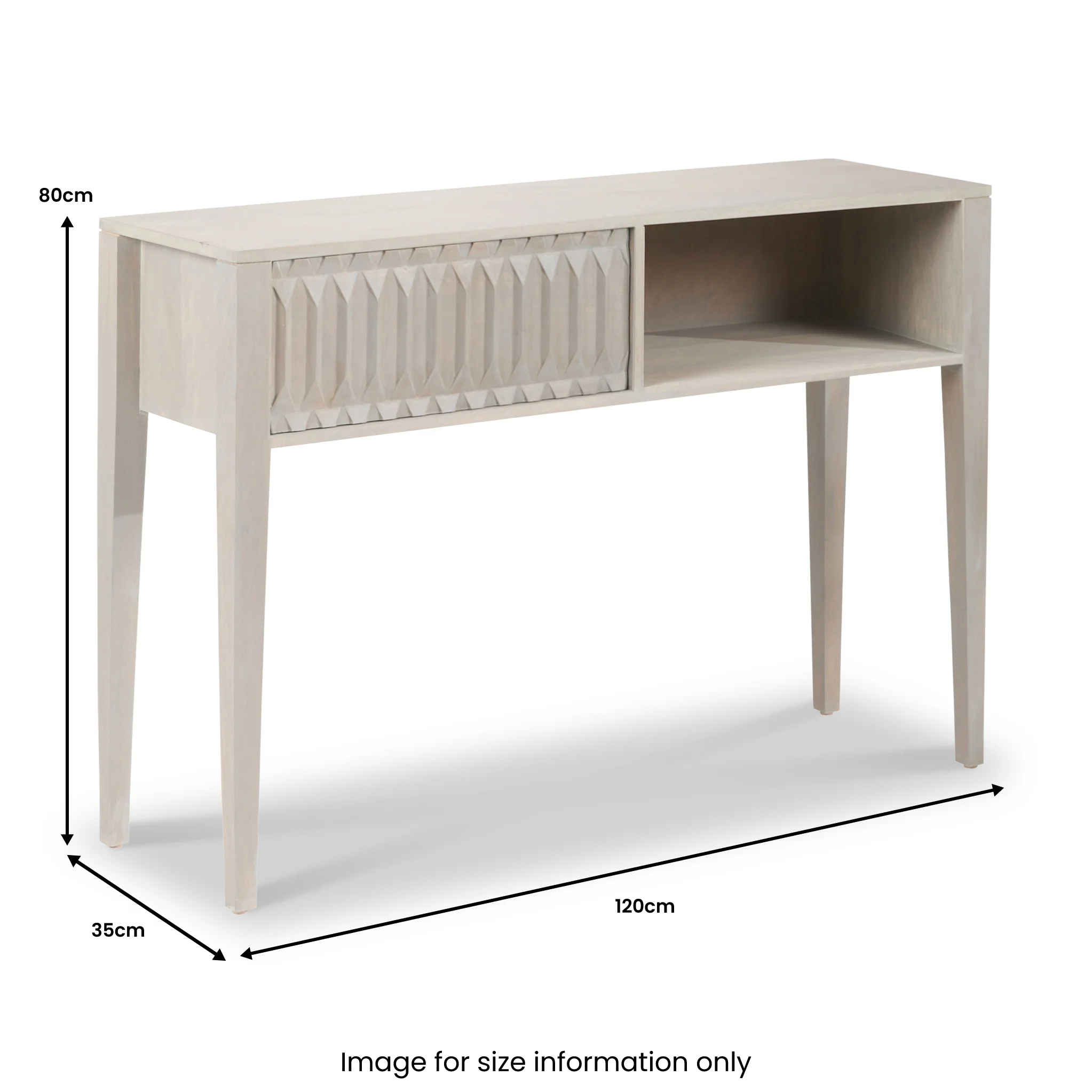 Khao Mango Wood Console Table - Image 11