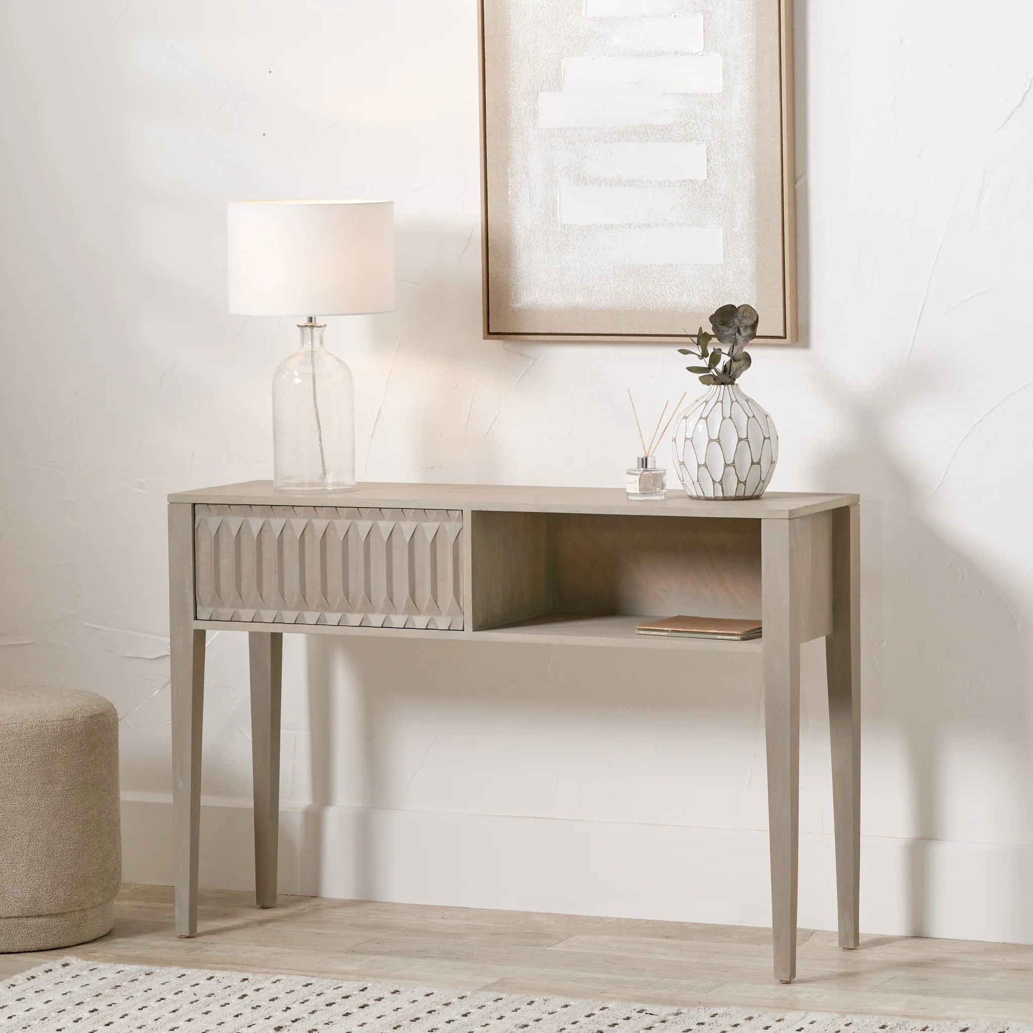 Khao Mango Wood Console Table - Image 2