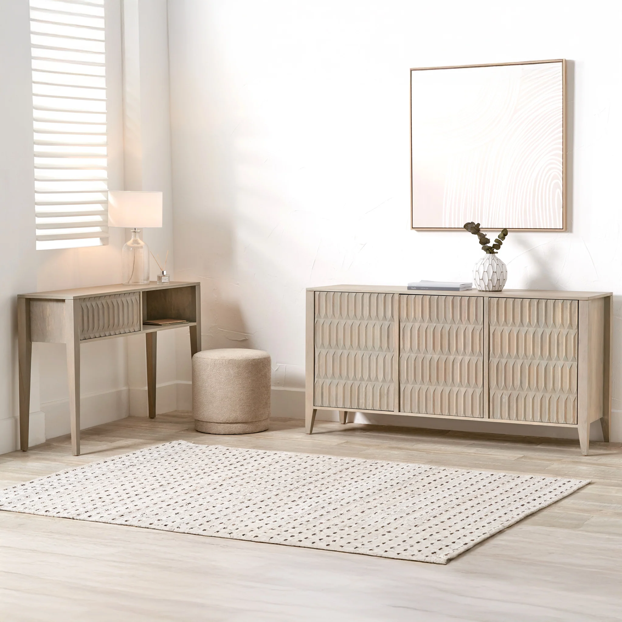 Khao Mango Wood Large Sideboard - Image 10