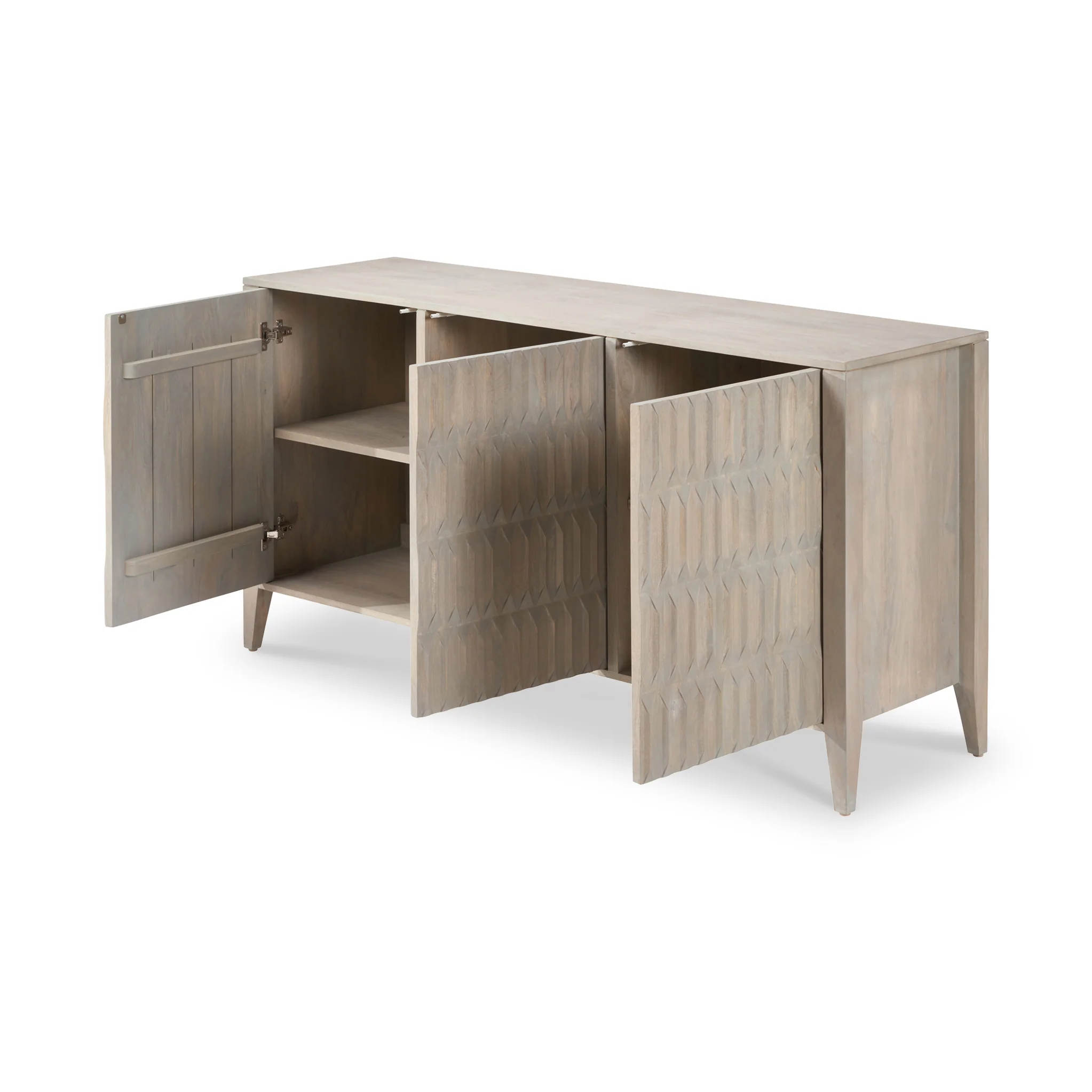Khao Mango Wood Large Sideboard - Image 5