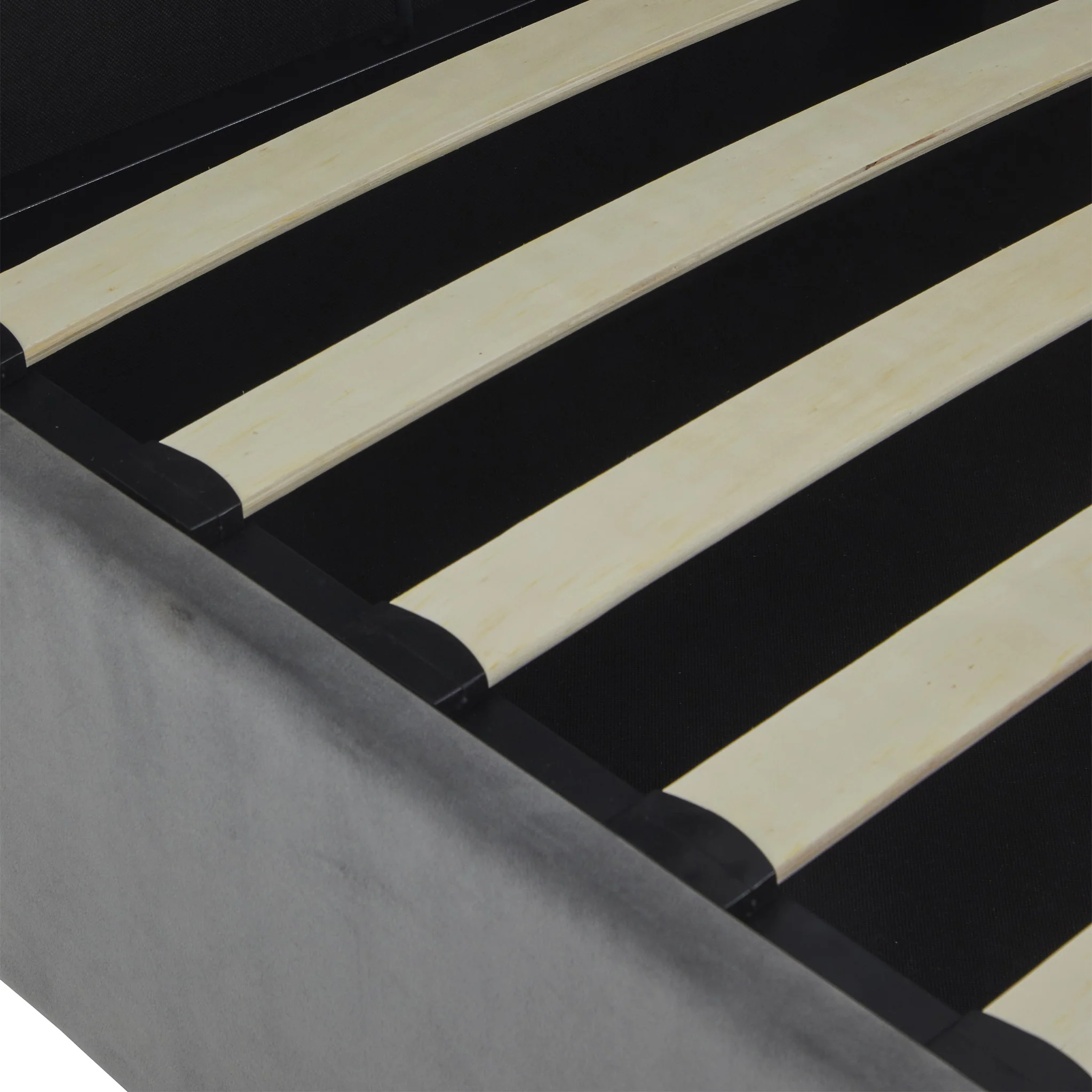Kia Velvet Ottoman Storage Bed Frame - Image 10