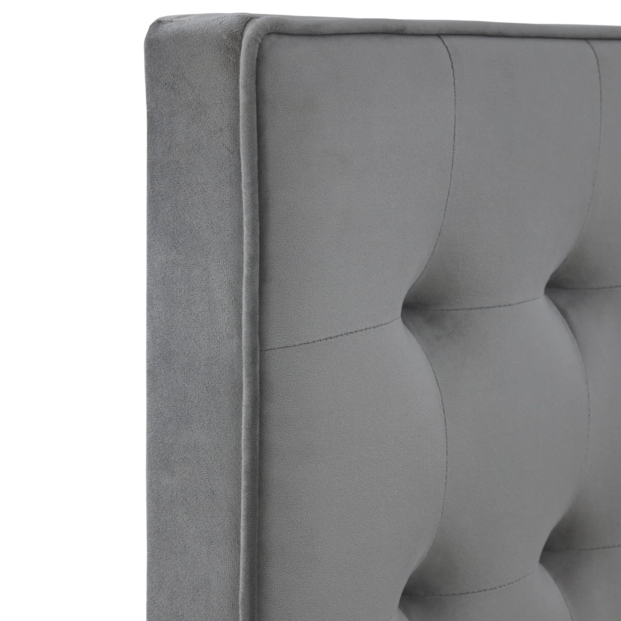 Kia Velvet Ottoman Storage Bed Frame - Image 12