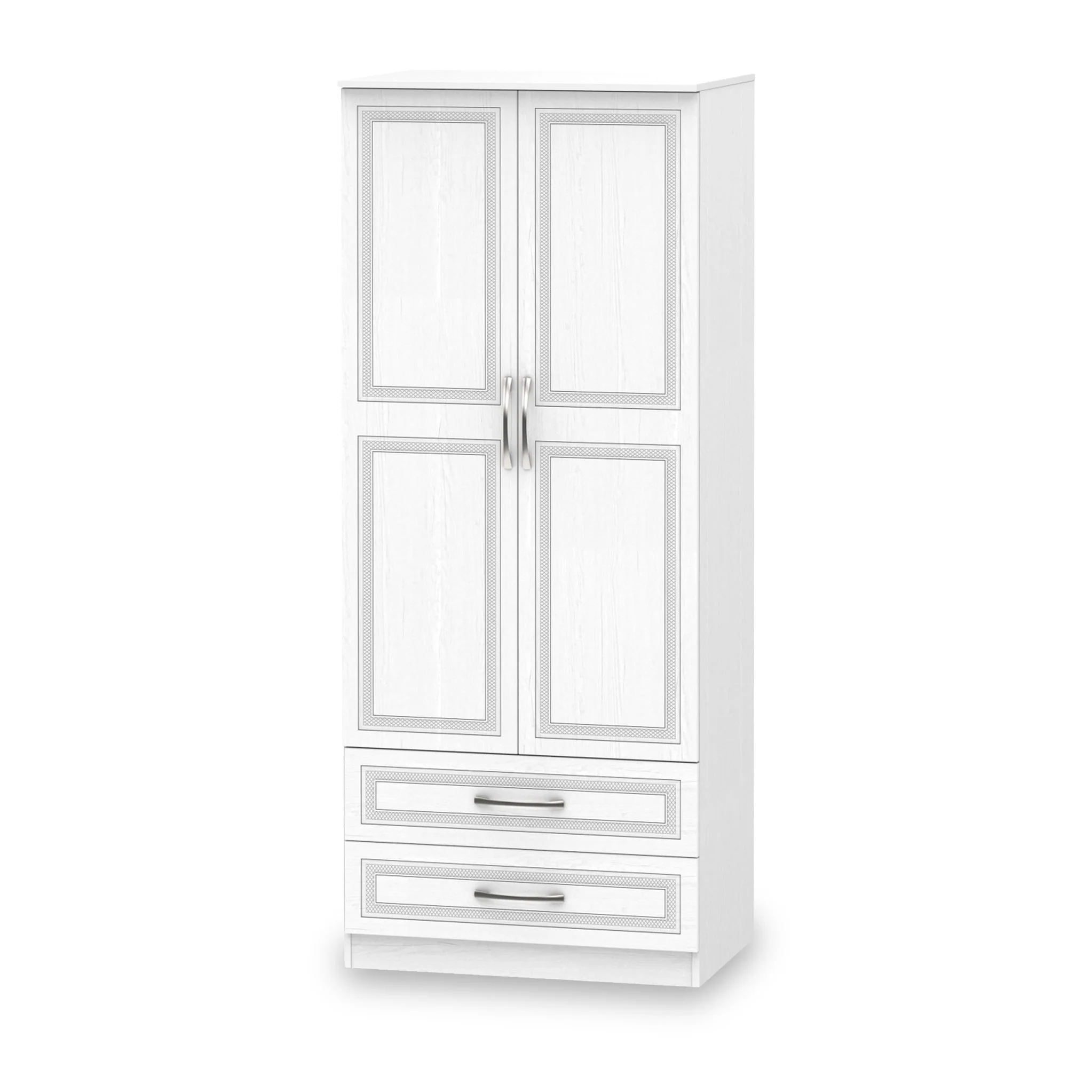 Killgarth 2 Door 2 Drawer Wardrobe - Image 2