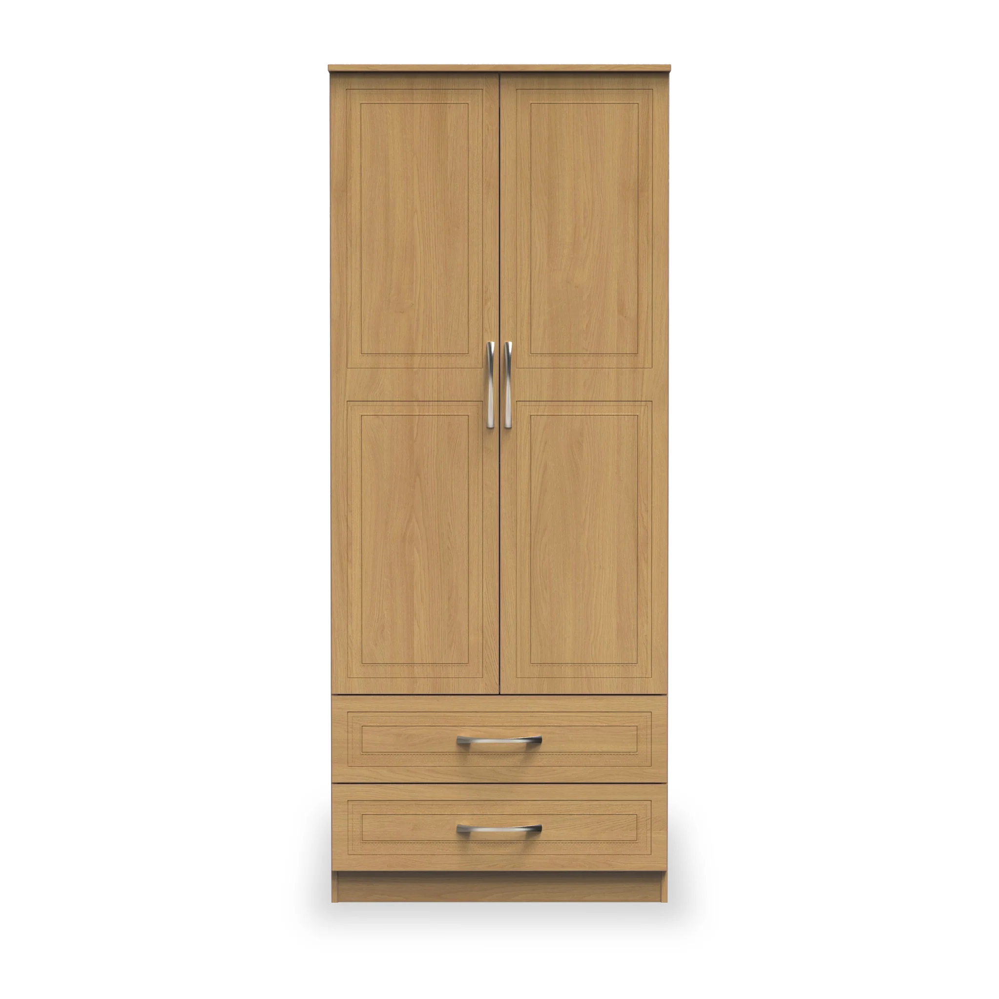 Killgarth 2 Door 2 Drawer Wardrobe - Image 5