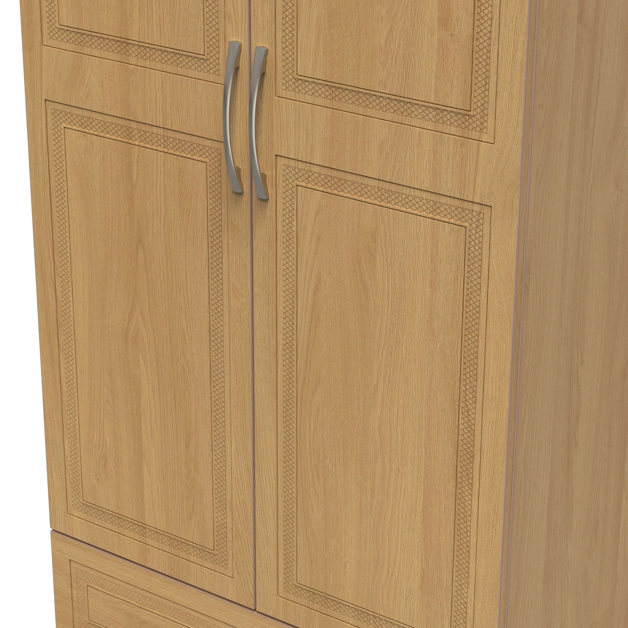 Killgarth 2 Door 2 Drawer Wardrobe - Image 9