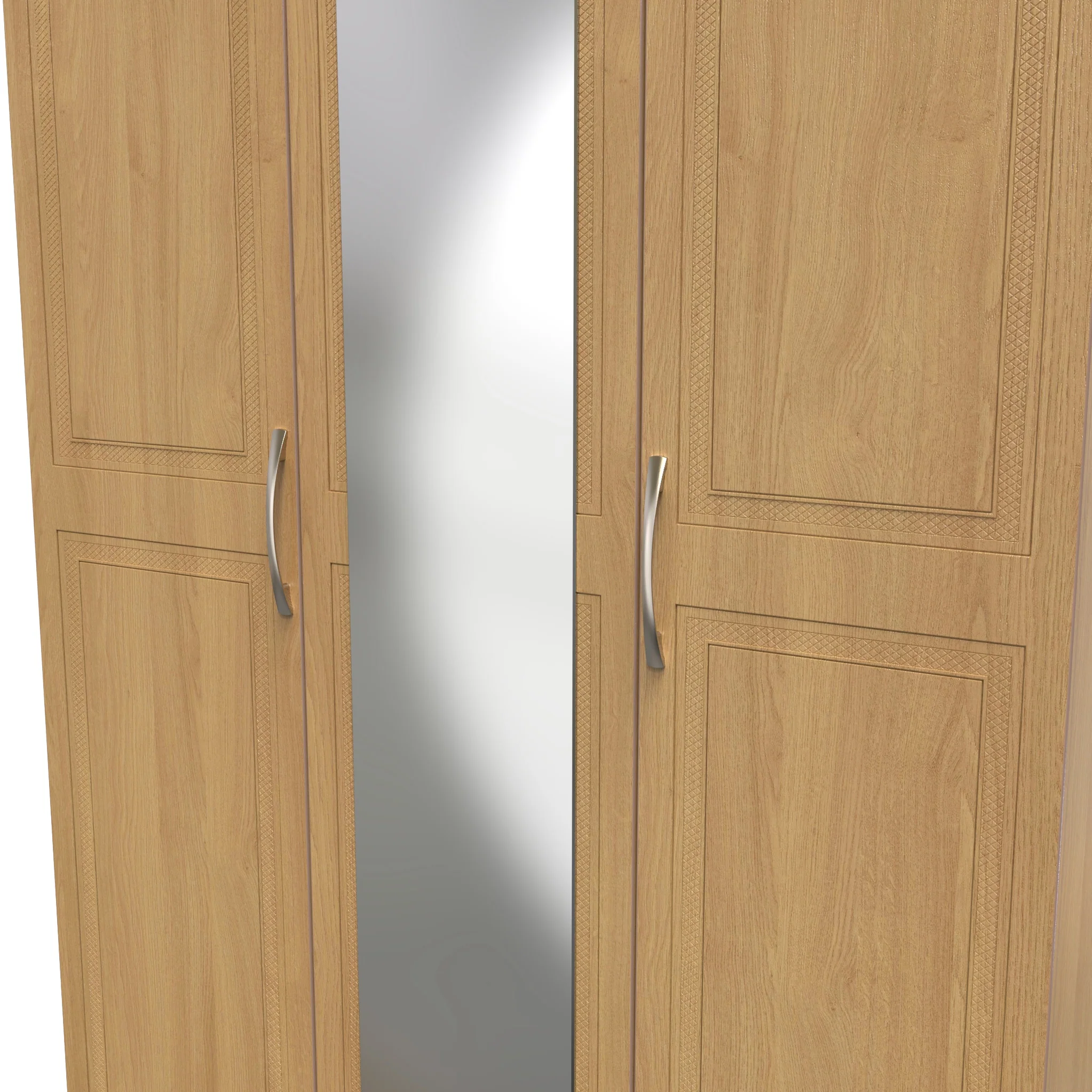 Killgarth 3 Door Mirror Wardrobe - Image 5