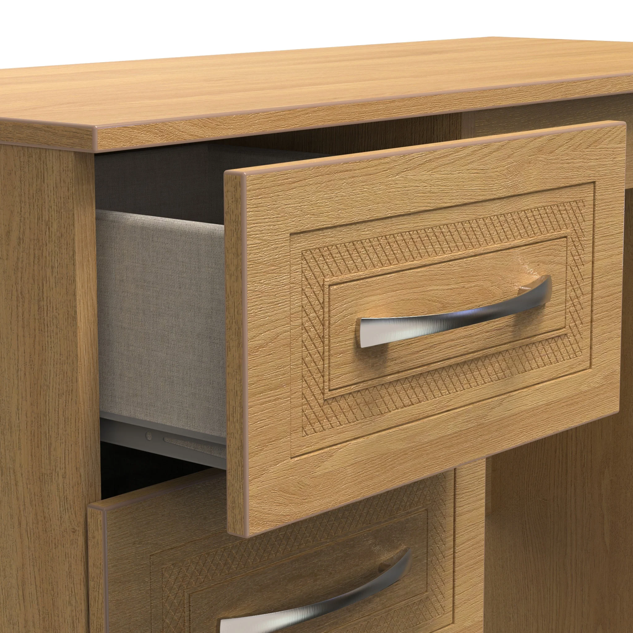 Killgarth 3 Drawer Dressing Table - Image 9