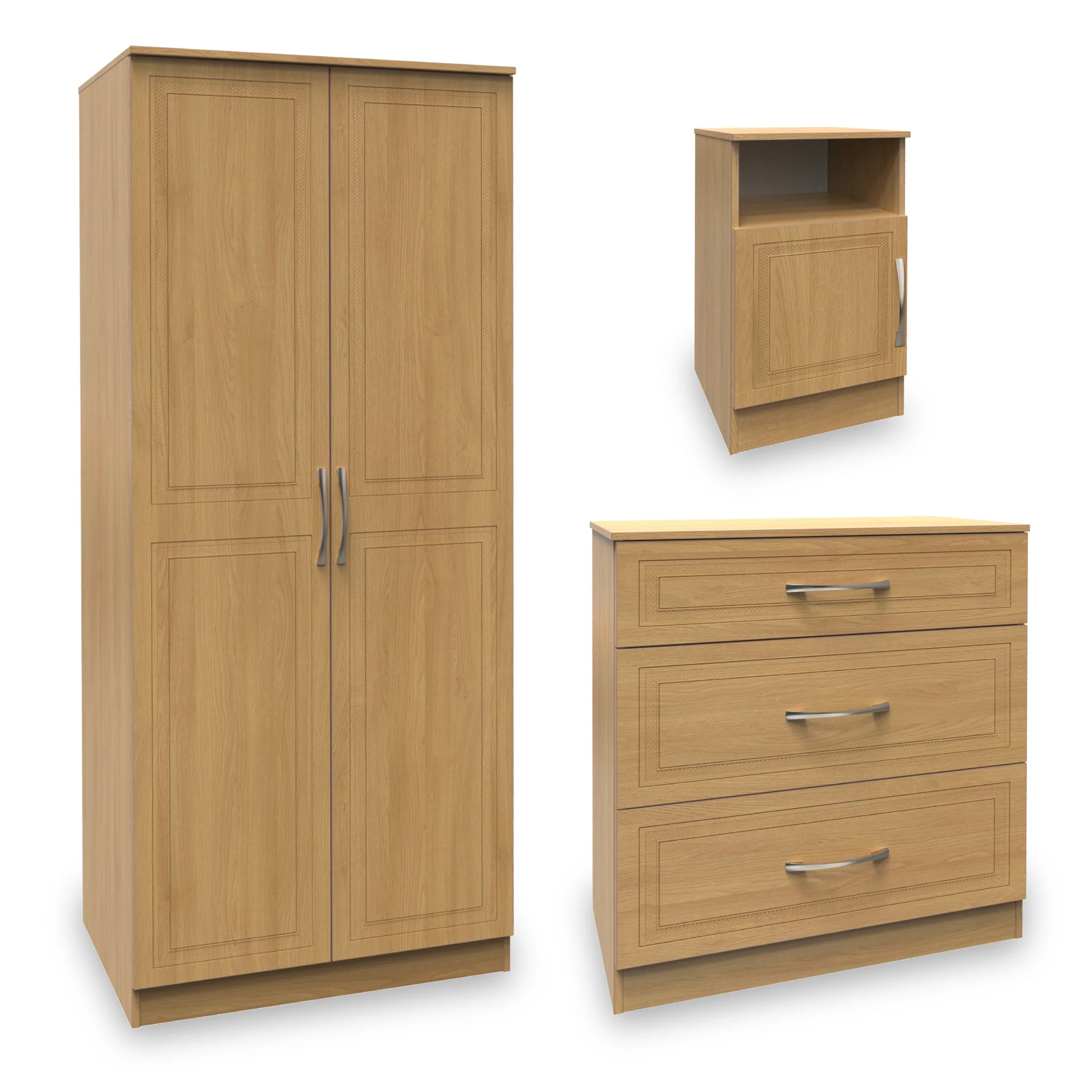 Killgarth White 3 Piece Bedroom Set - Image 8