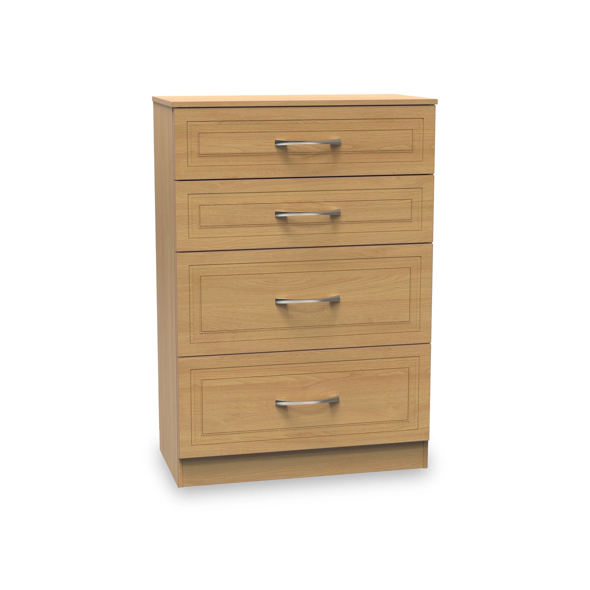Killgarth White 4 Drawer Deep Chest - Image 3