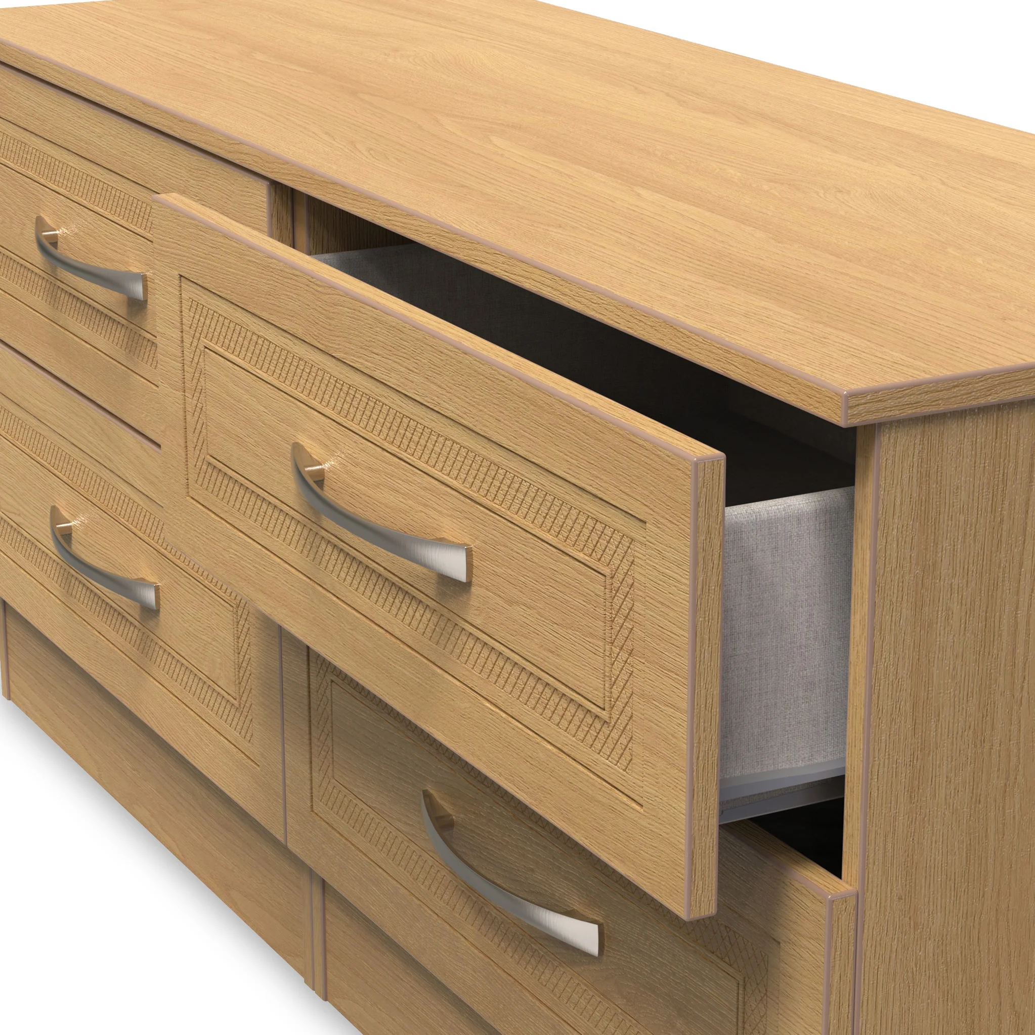 Killgarth 4 Drawer Low Storage Unit - Image 6