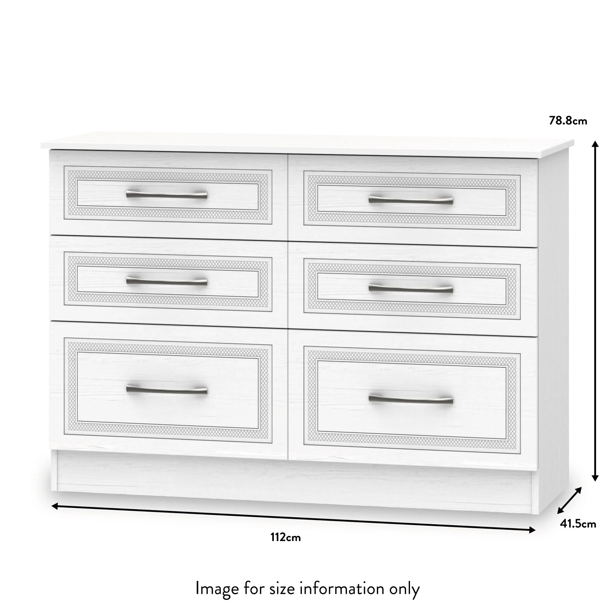 Killgarth 6 Drawer Wide Chest - Image 8
