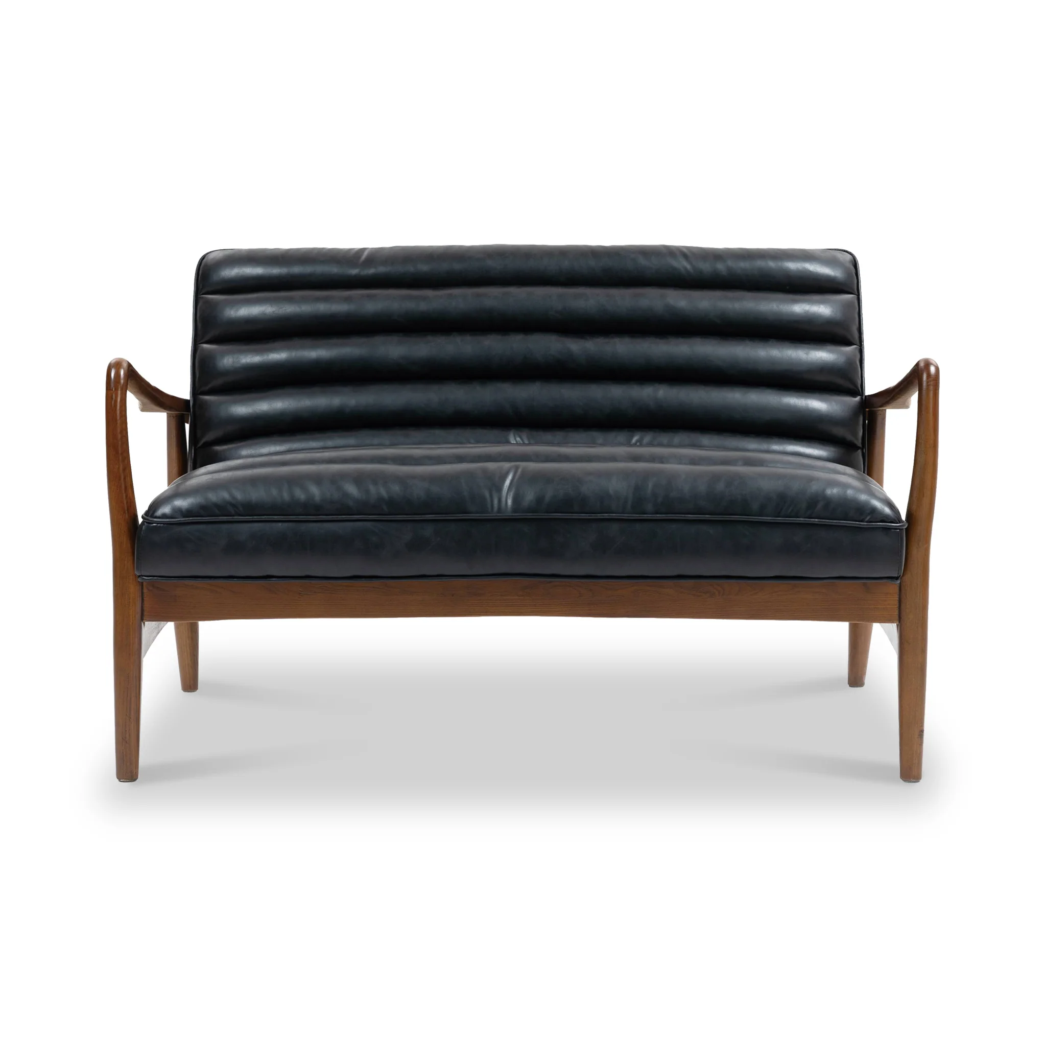 Kingsley Faux Leather 2 Seater Sofa - Image 3