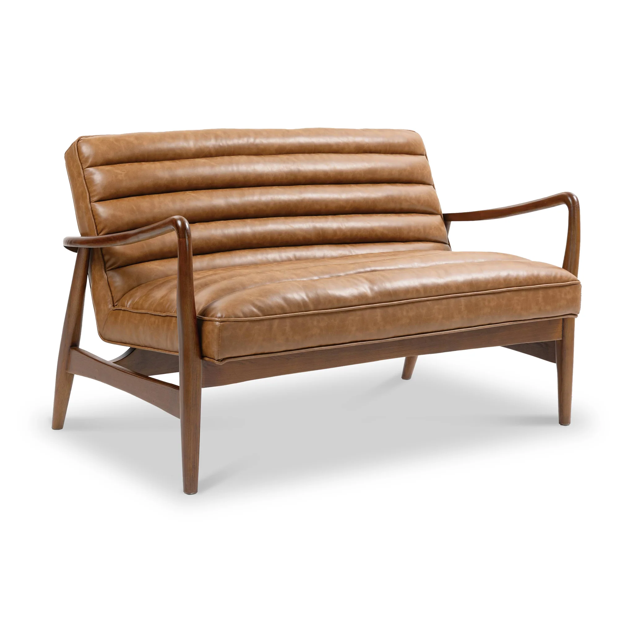Kingsley Faux Leather 2 Seater Sofa - Image 8
