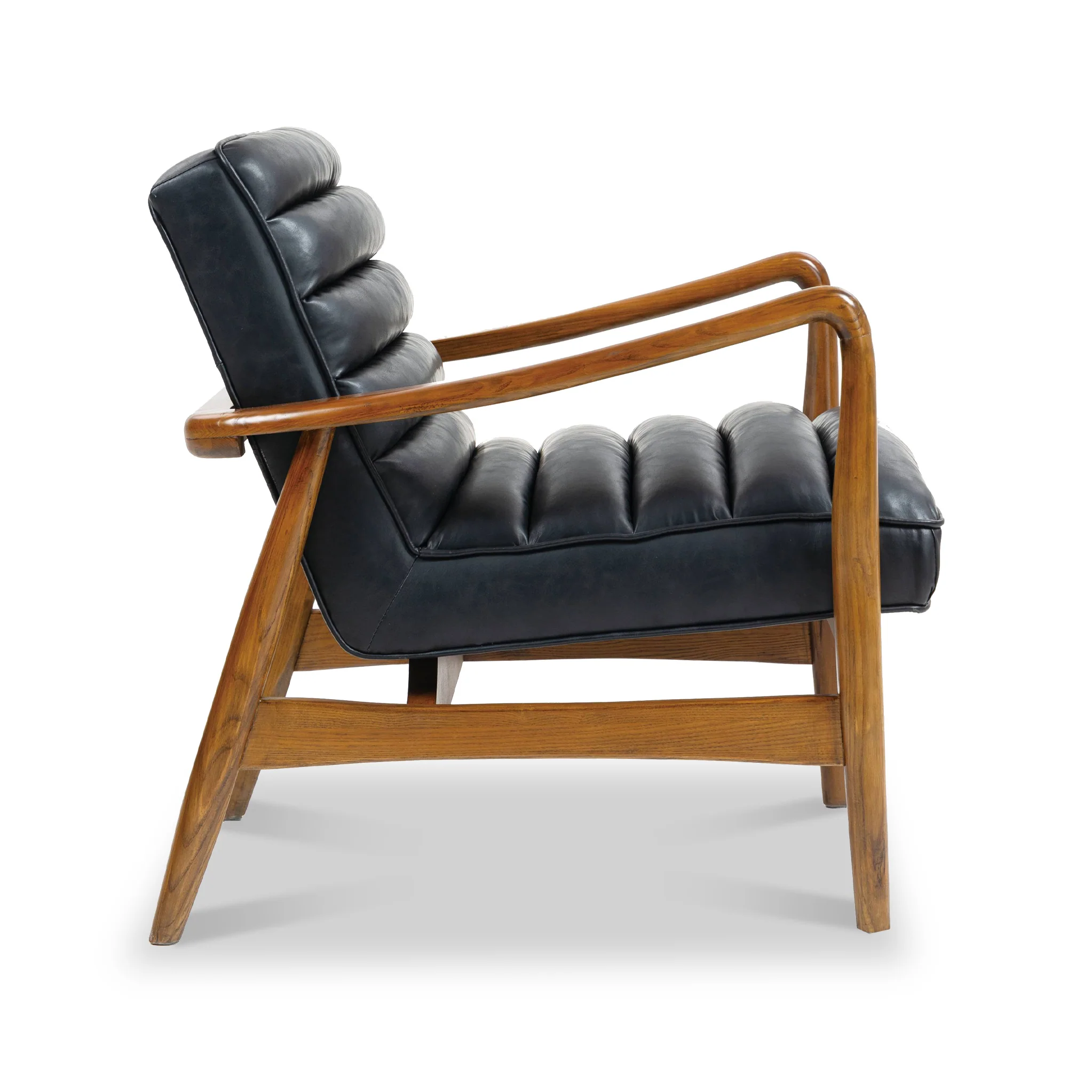 Kingsley Faux Leather Accent Chair - Image 12