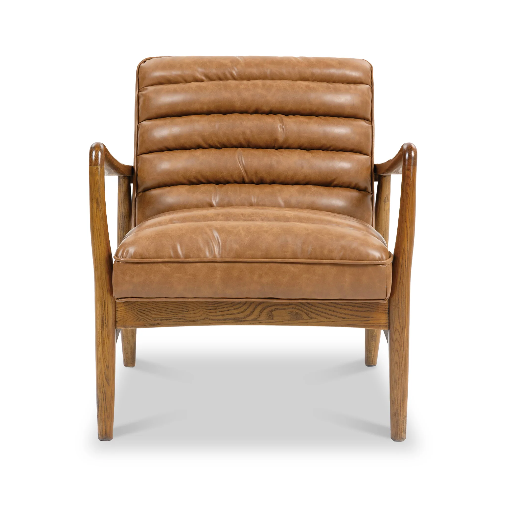 Kingsley Faux Leather Accent Chair - Image 3