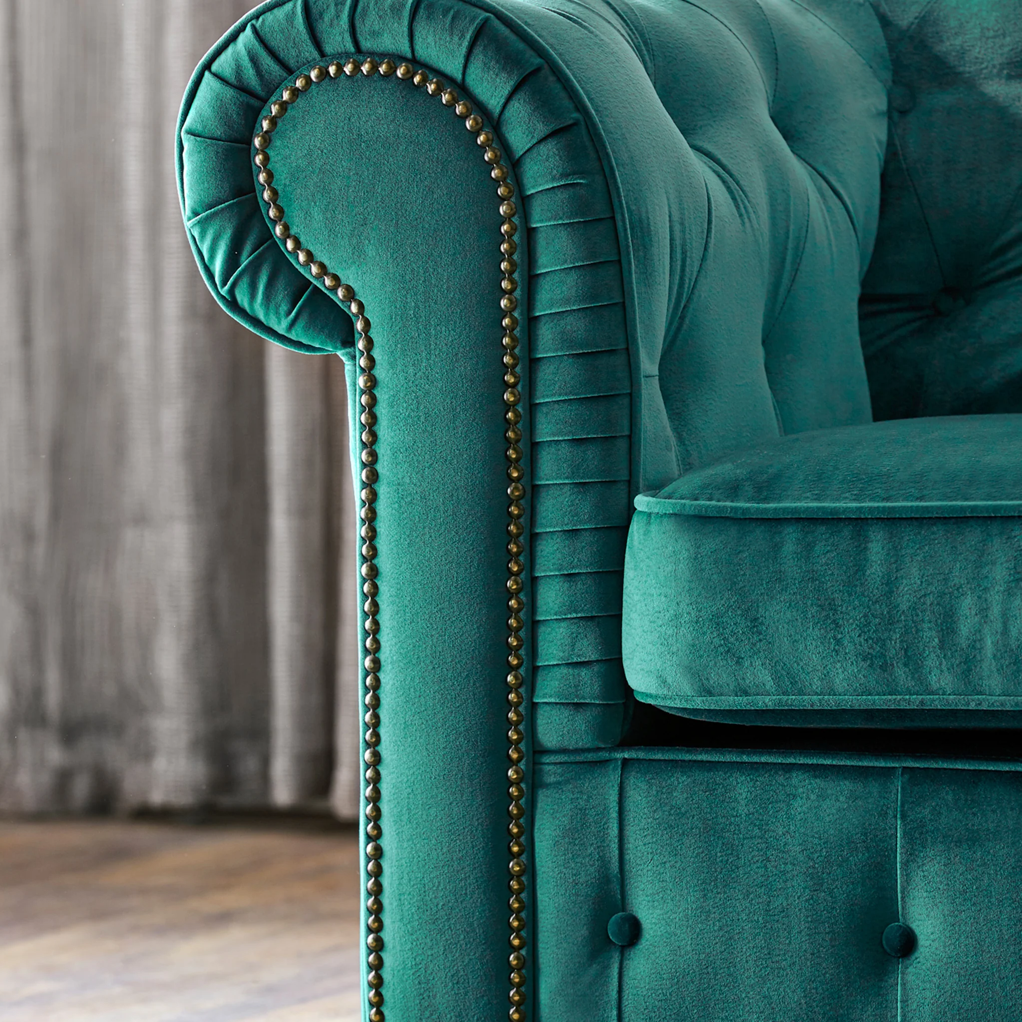 Kingswell Velvet 2 Seater Sofa - Image 22