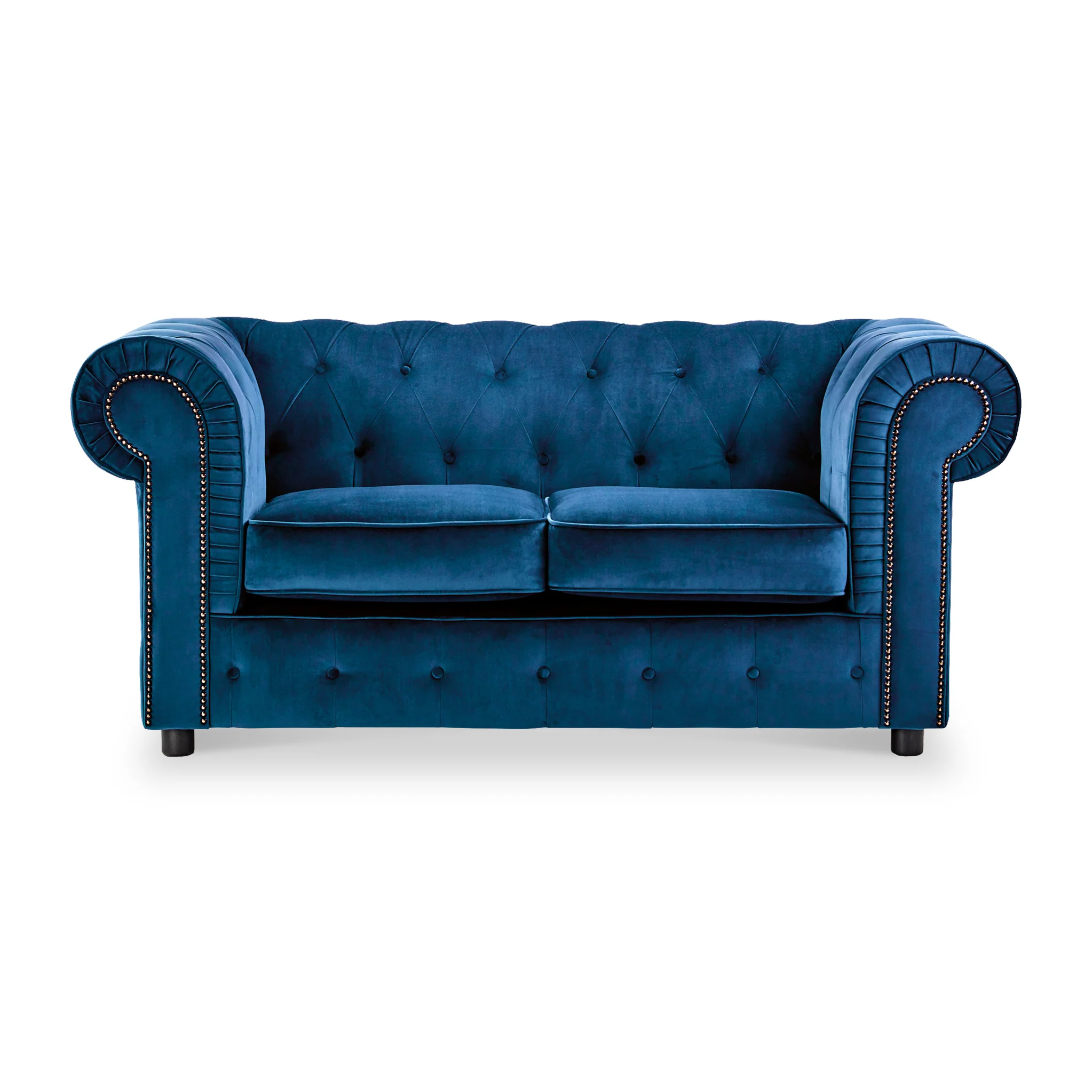 Kingswell Velvet 2 Seater Sofa - Image 24
