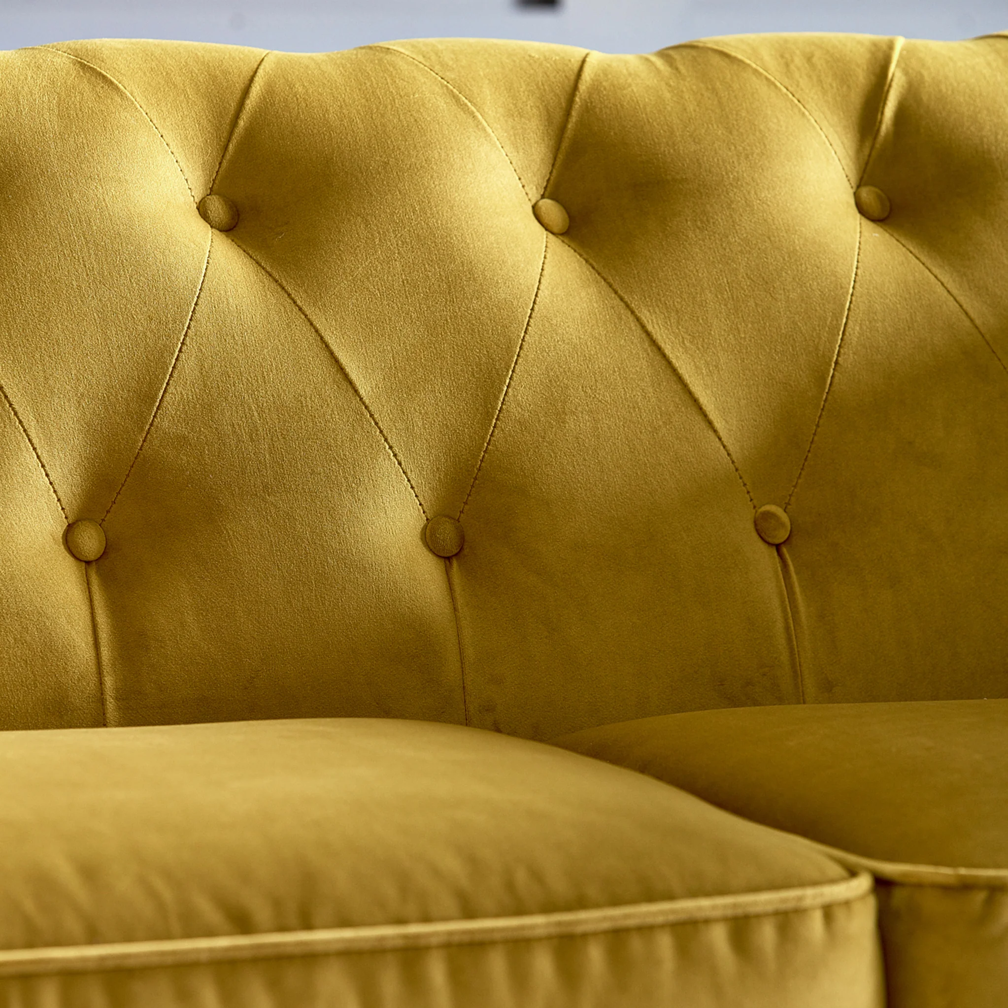 Kingswell Velvet 3 Seater Sofa - Image 16