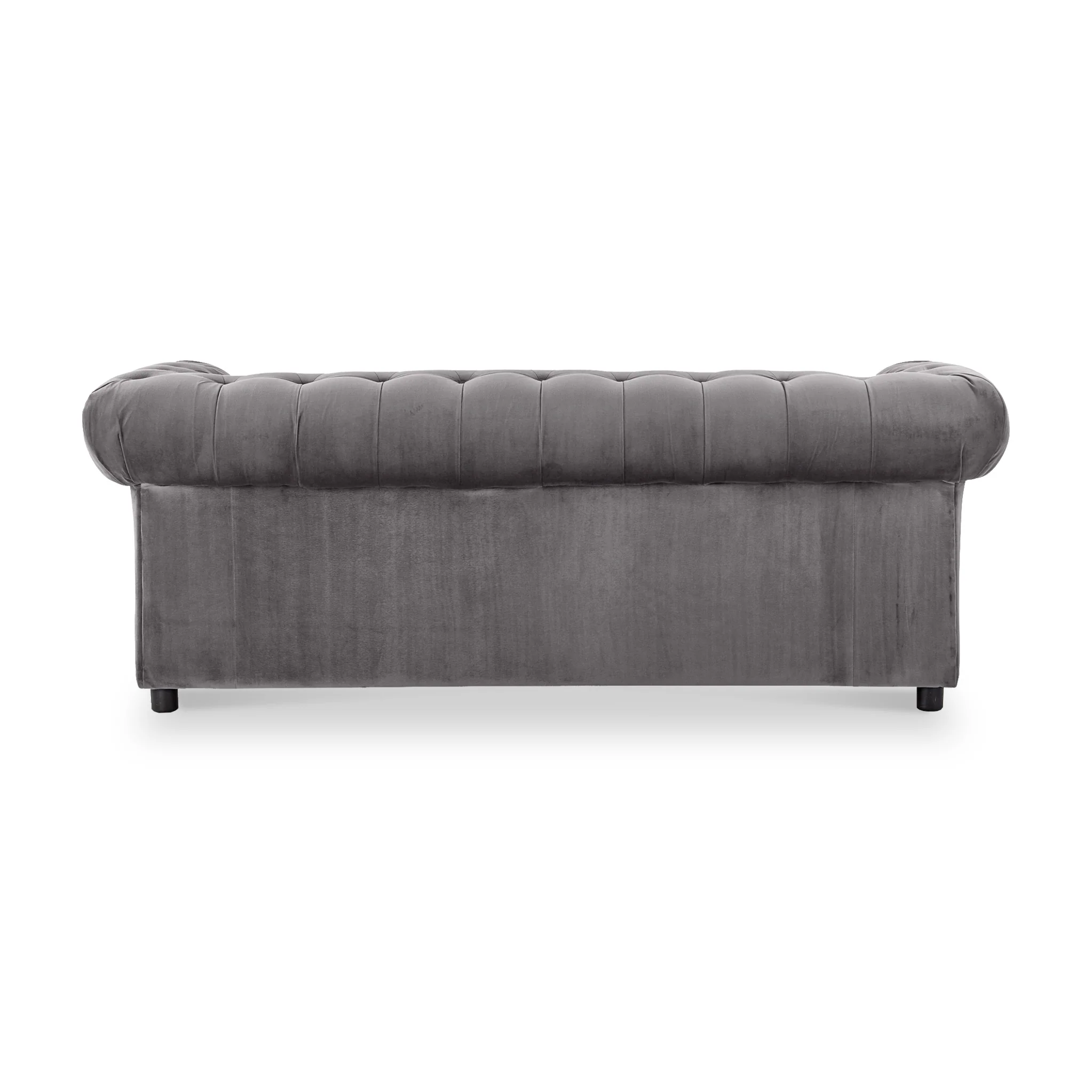 Kingswell Velvet 3 Seater Sofa - Image 4