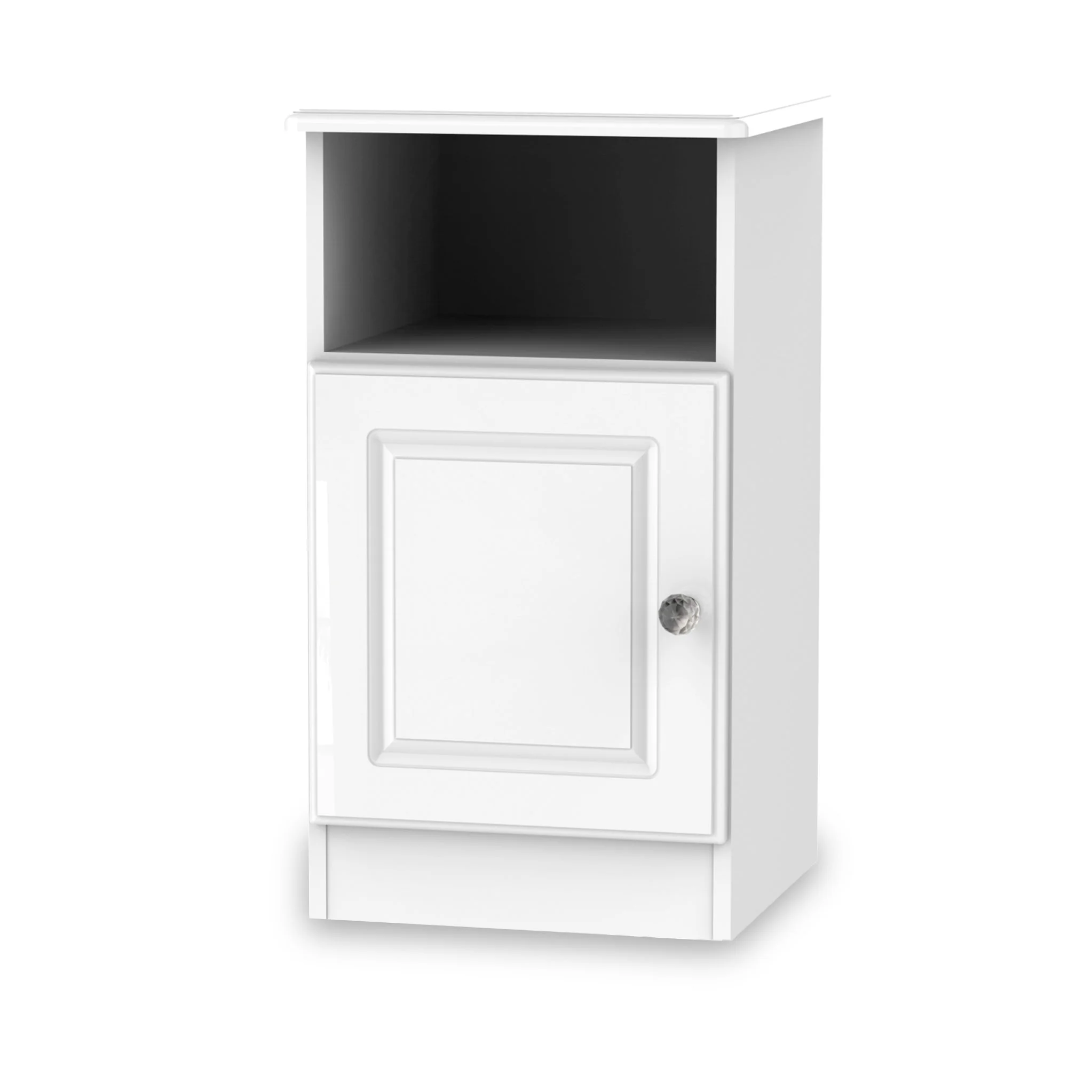 Kinsley White Gloss 3 Piece Bedroom Set - Image 7