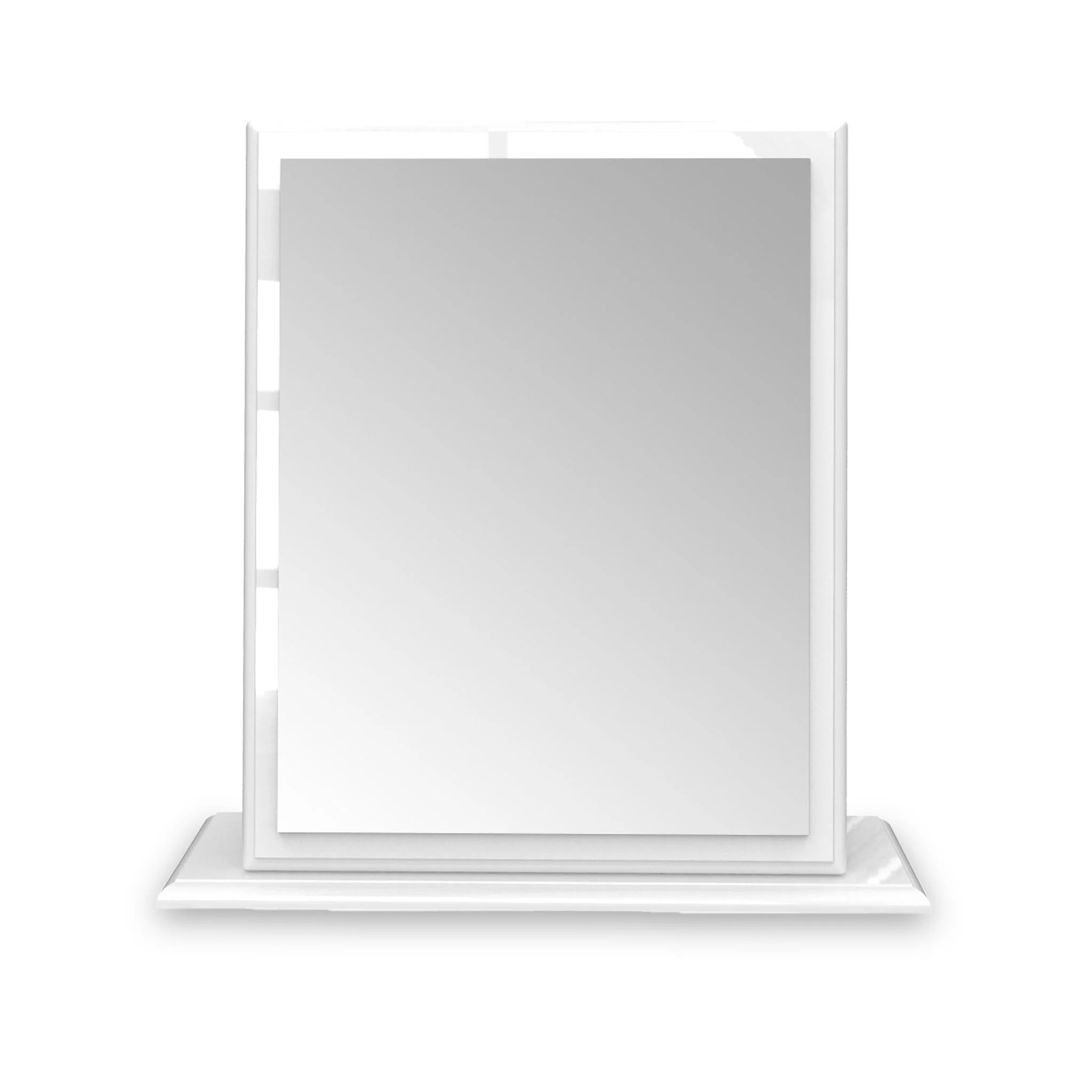 Kinsley White Gloss Mirror - Image 3