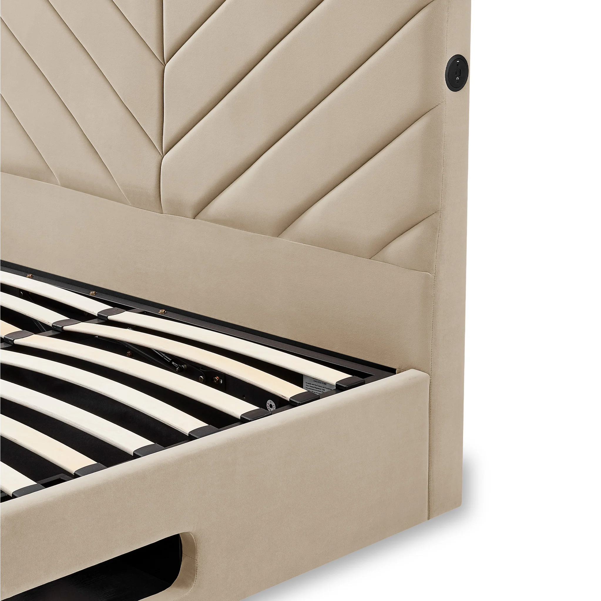 Koble Chevron Smart TV Bed - Image 9
