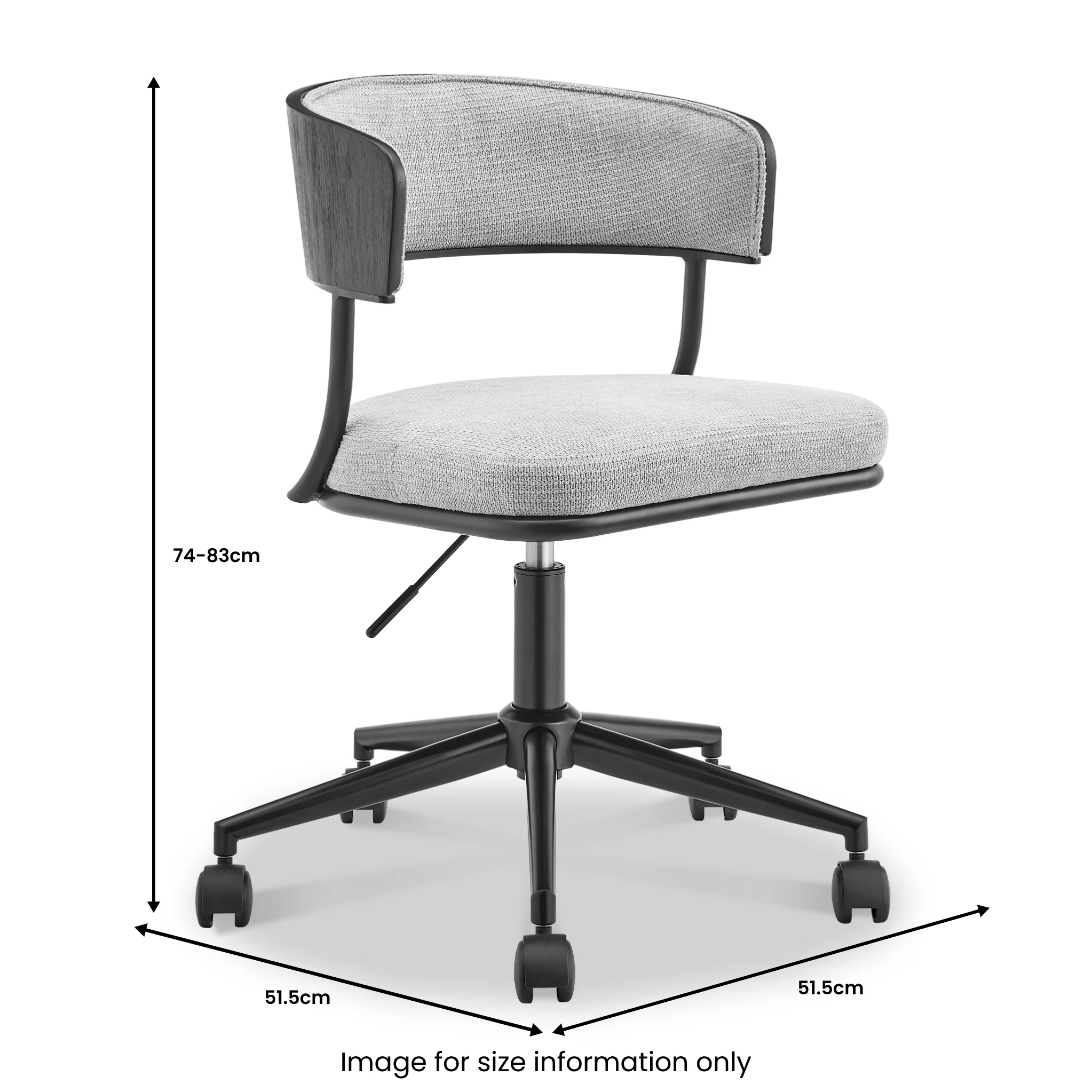Koble Frida Curve Swivel Office Chair - Image 7