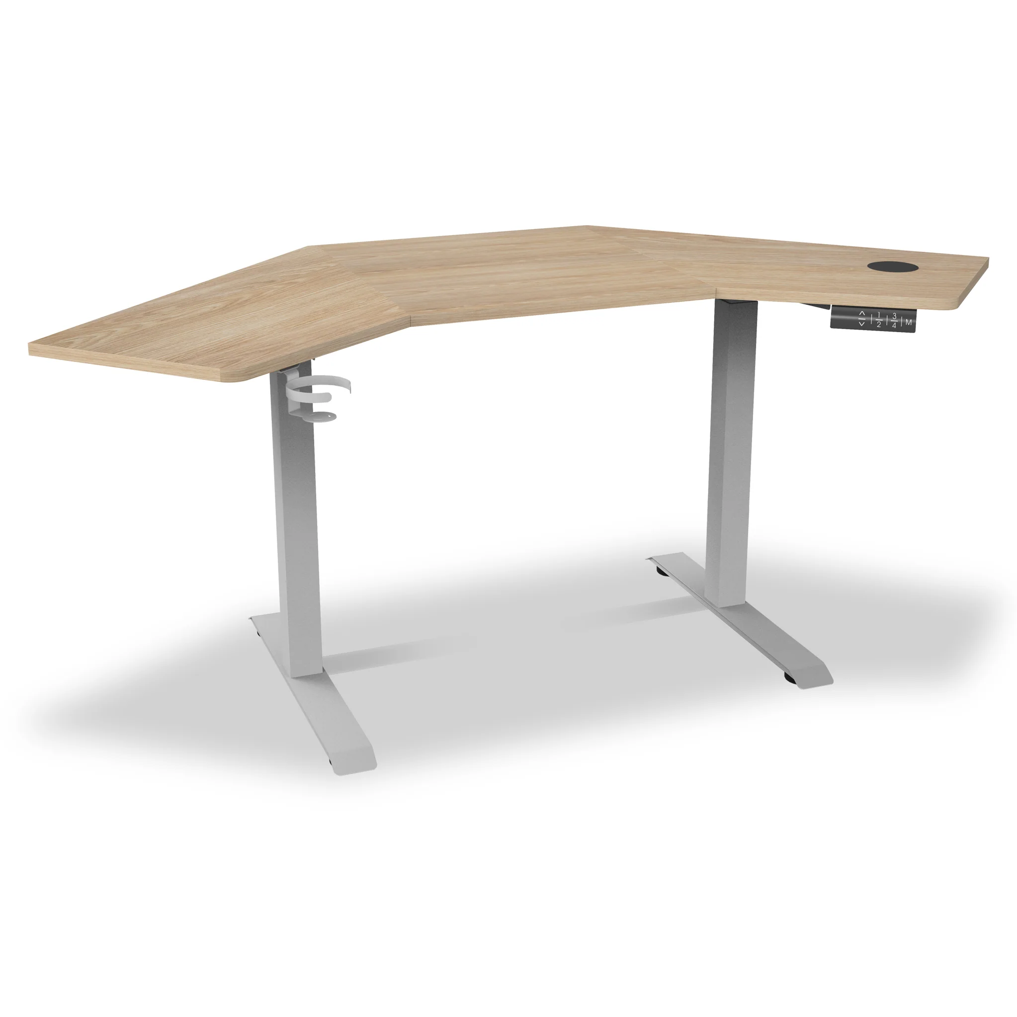 Koble Gino Smart Electric Height Adjustable Corner Desk - Image 6