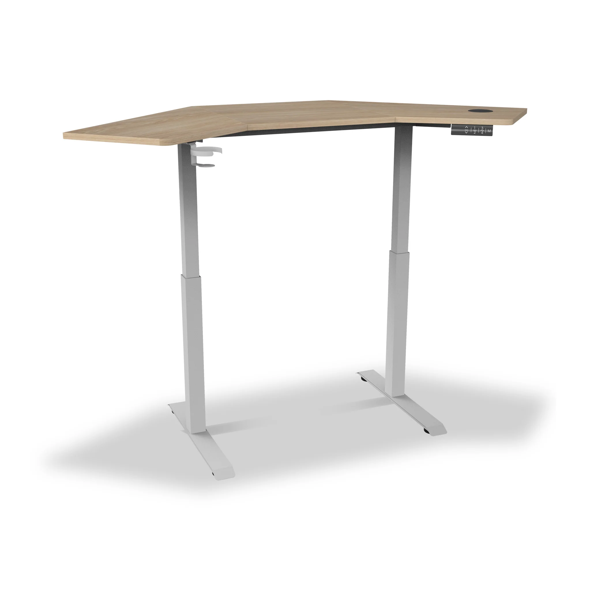 Koble Gino Smart Electric Height Adjustable Corner Desk - Image 7