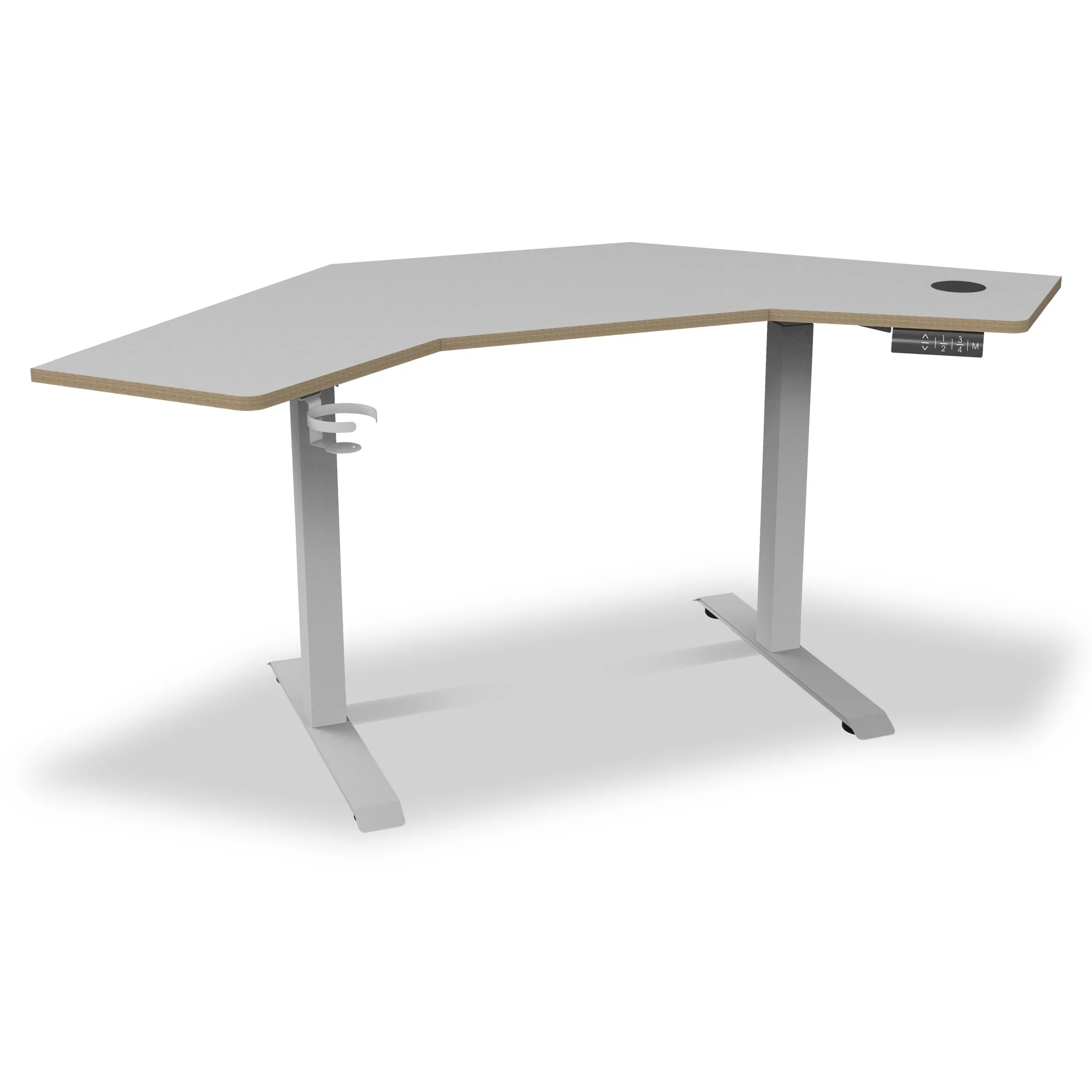 Koble Gino Smart Electric Height Adjustable Corner Desk - Image 8